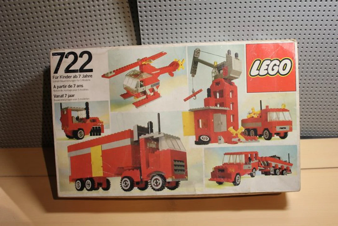 LEGO Set - Legoland - Universal Building Set 722