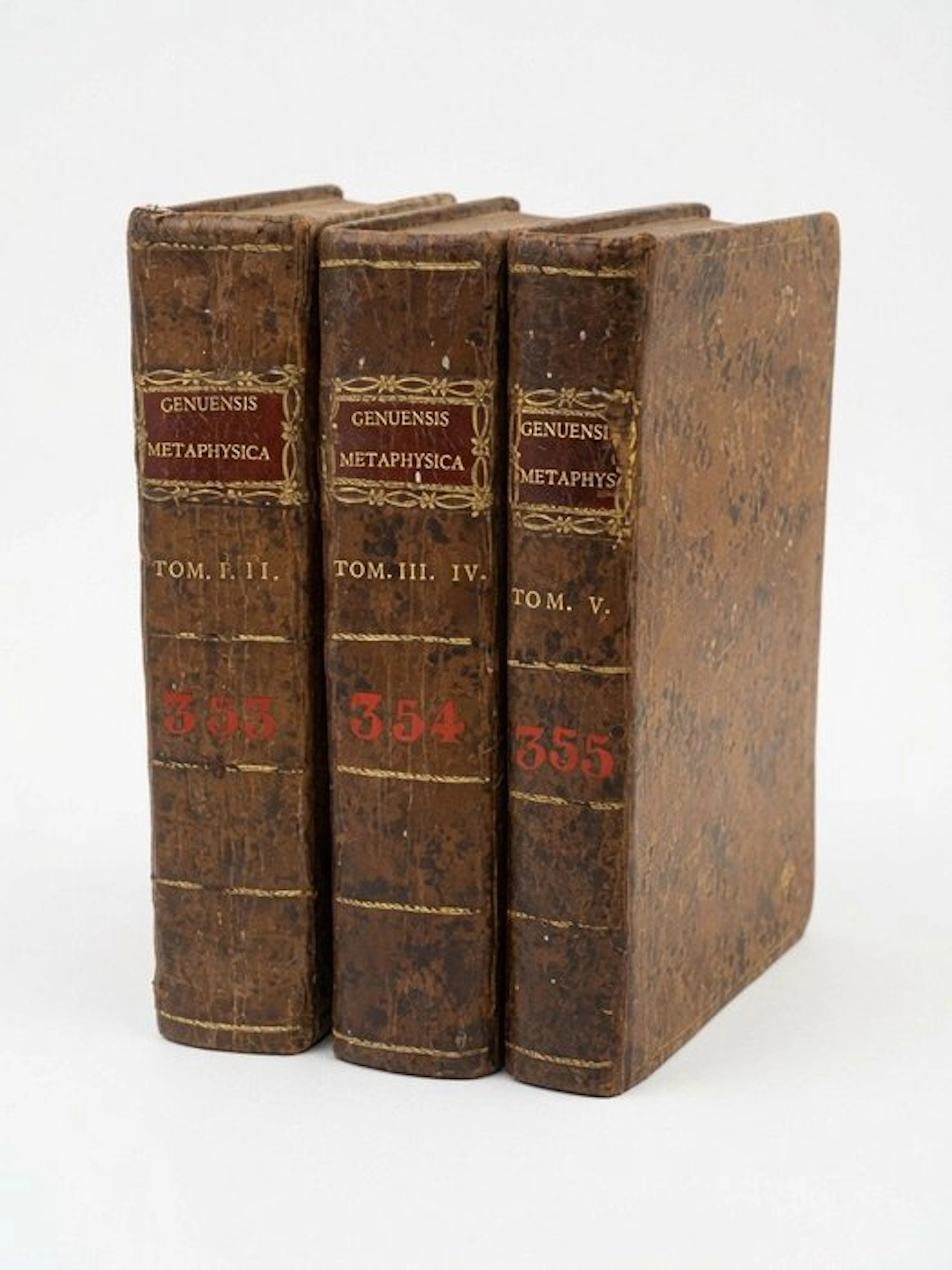 A. Genuensis - Disciplinarum Metaphysicarum Elementa - 1779