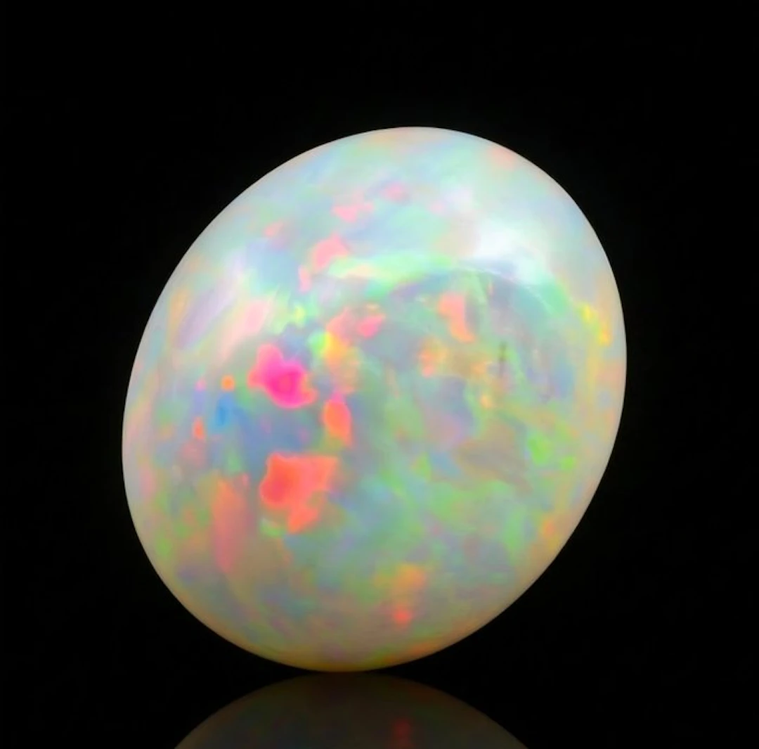 Grey Opal - 11.50 ct - Instituto Gemólogico Español (IGE) - Play of color