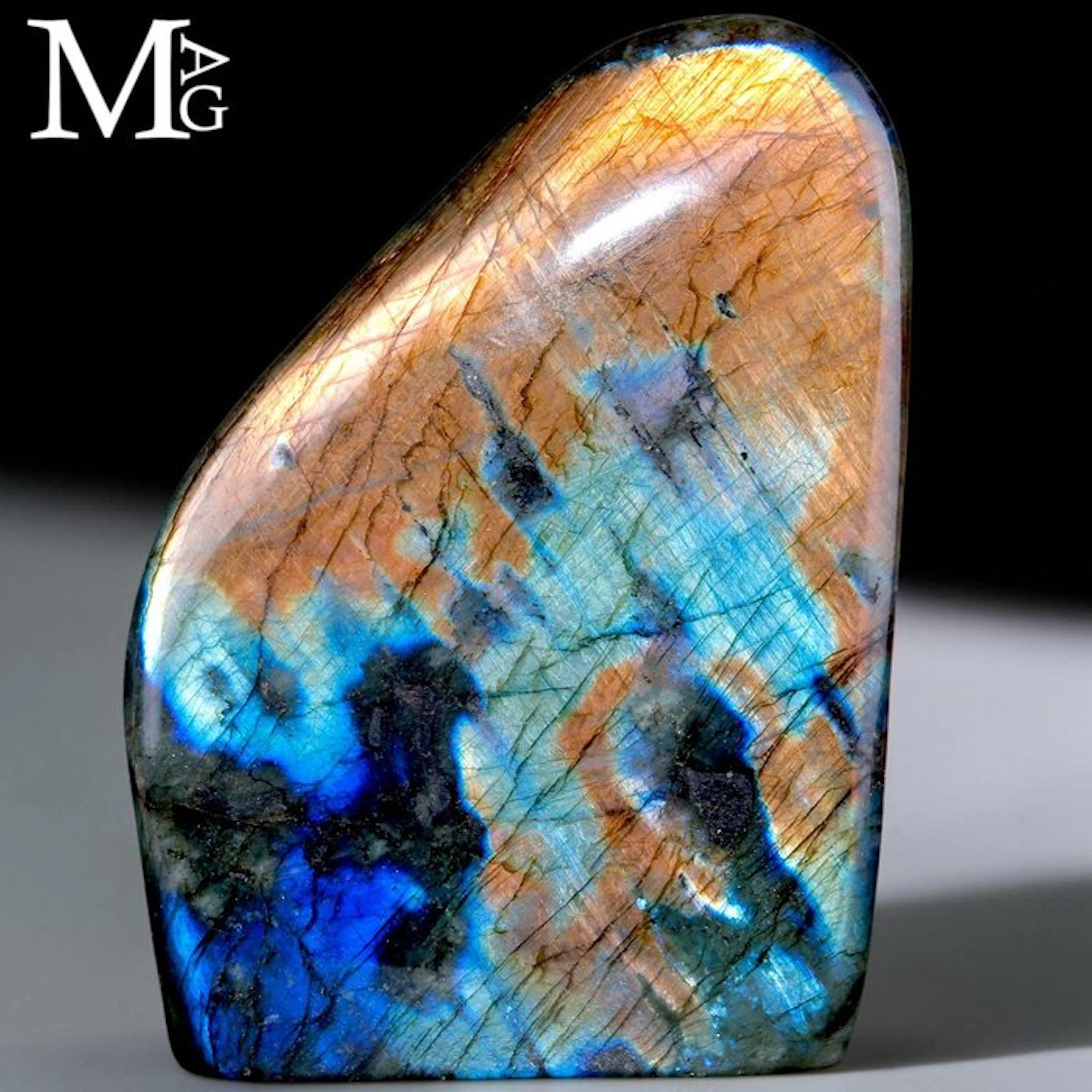 Exceptional Quality Iridescent Labradorite - Blue