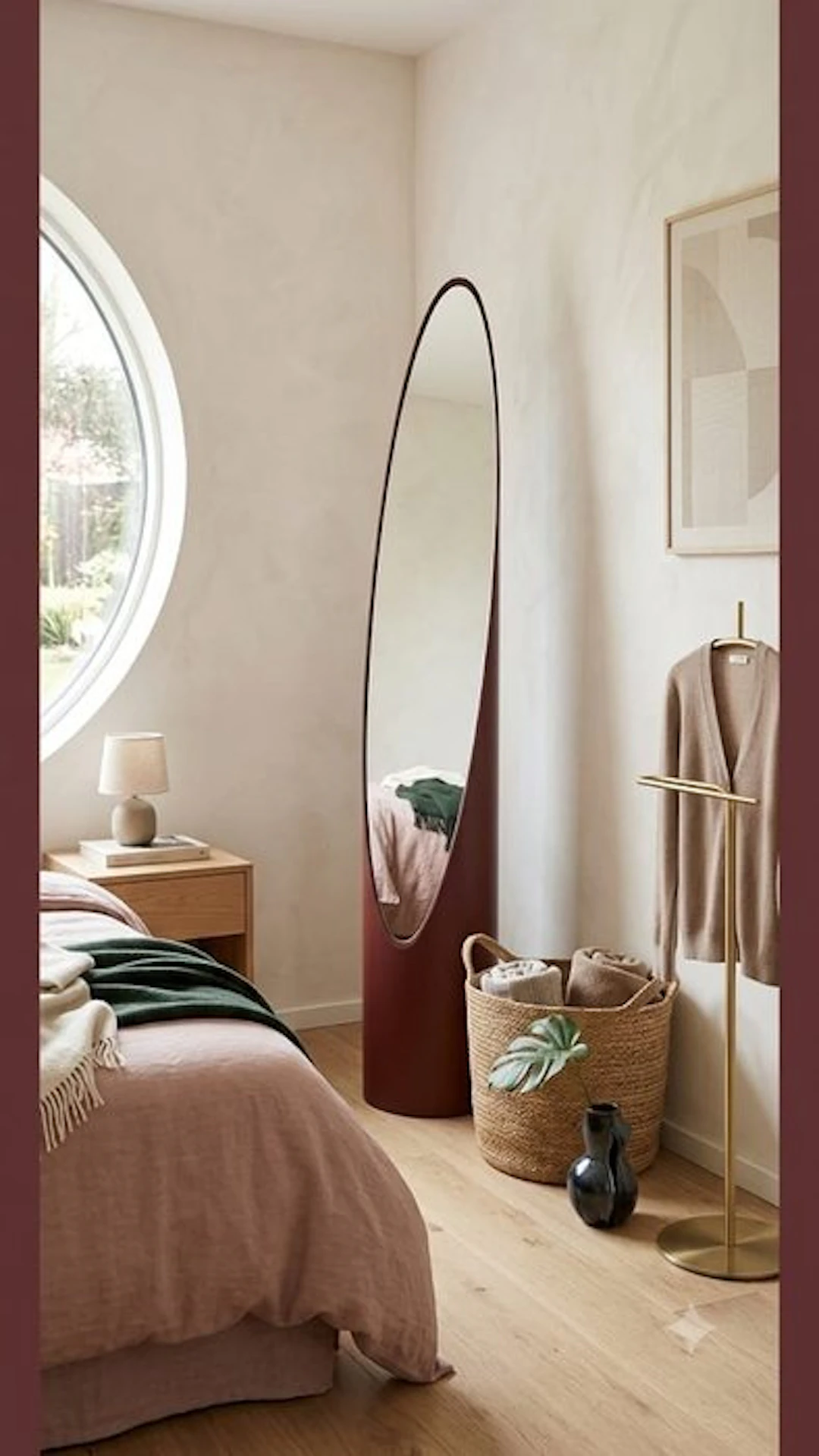 Mirror- Lipstick - Wood, PVC