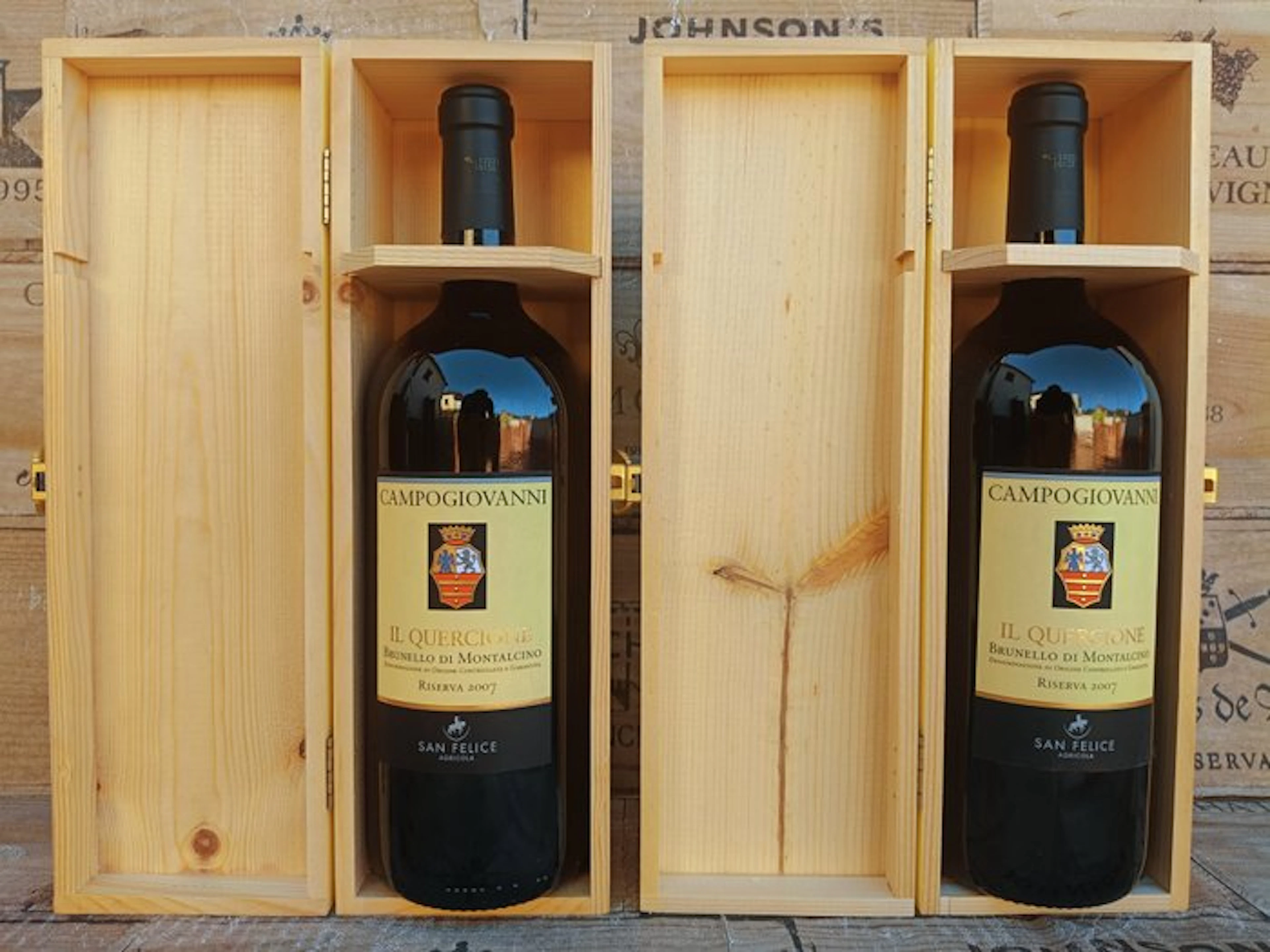 2007 Il Quercione - Brunello di Montalcino Riserva, DOCG - 2 Magnums (1.5L)