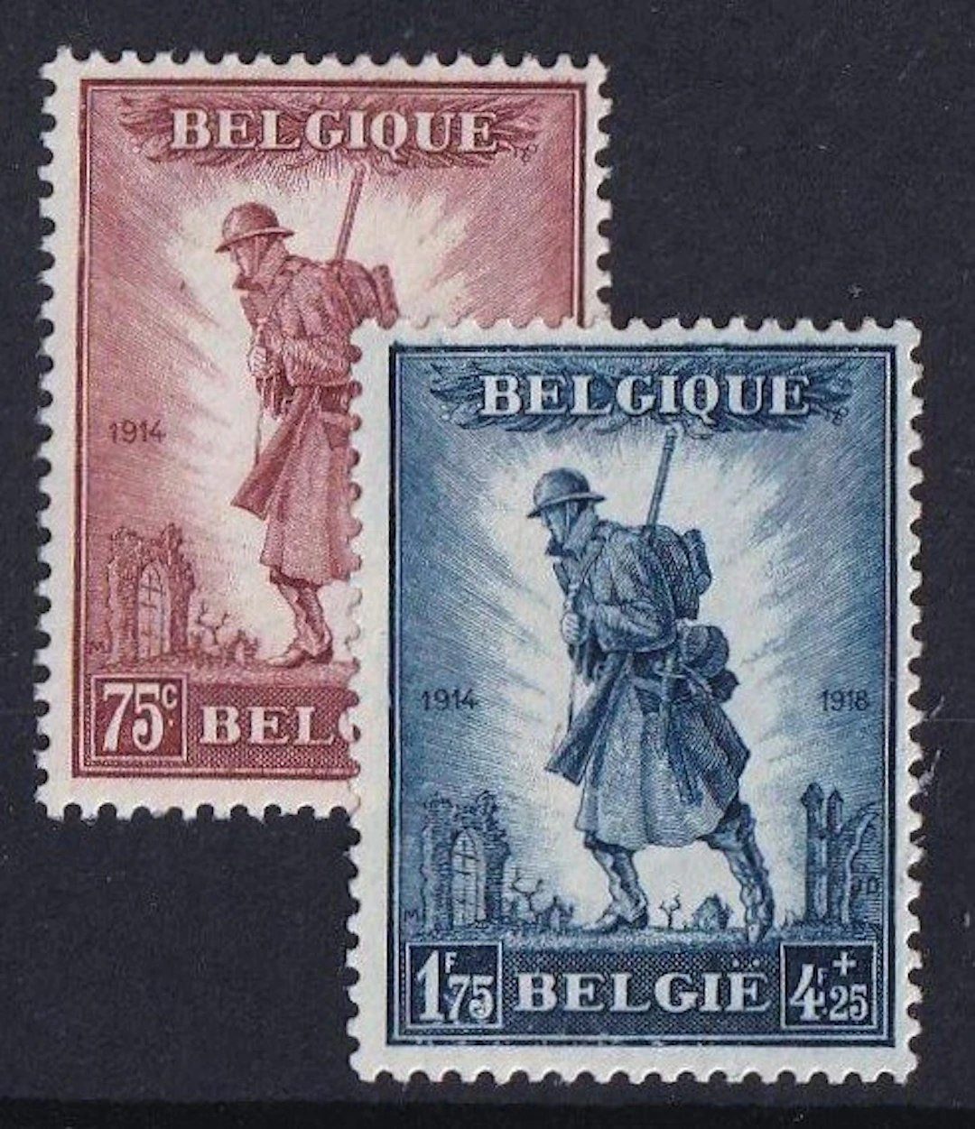 Belgium 1932 - Infantry - OBP/COB 351/52