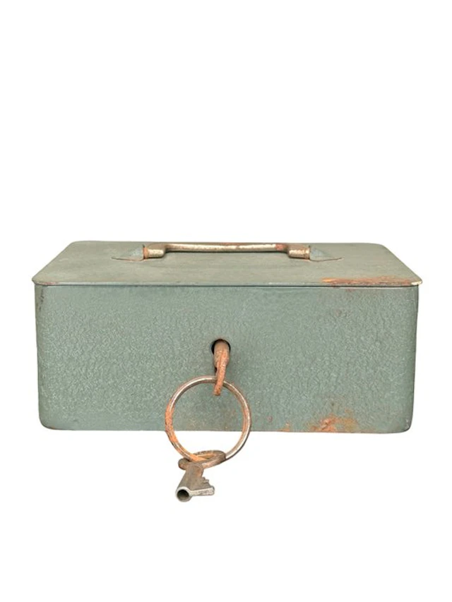 Alfa – Steel Cash Box With 2 Keys - Strongbox - Steel