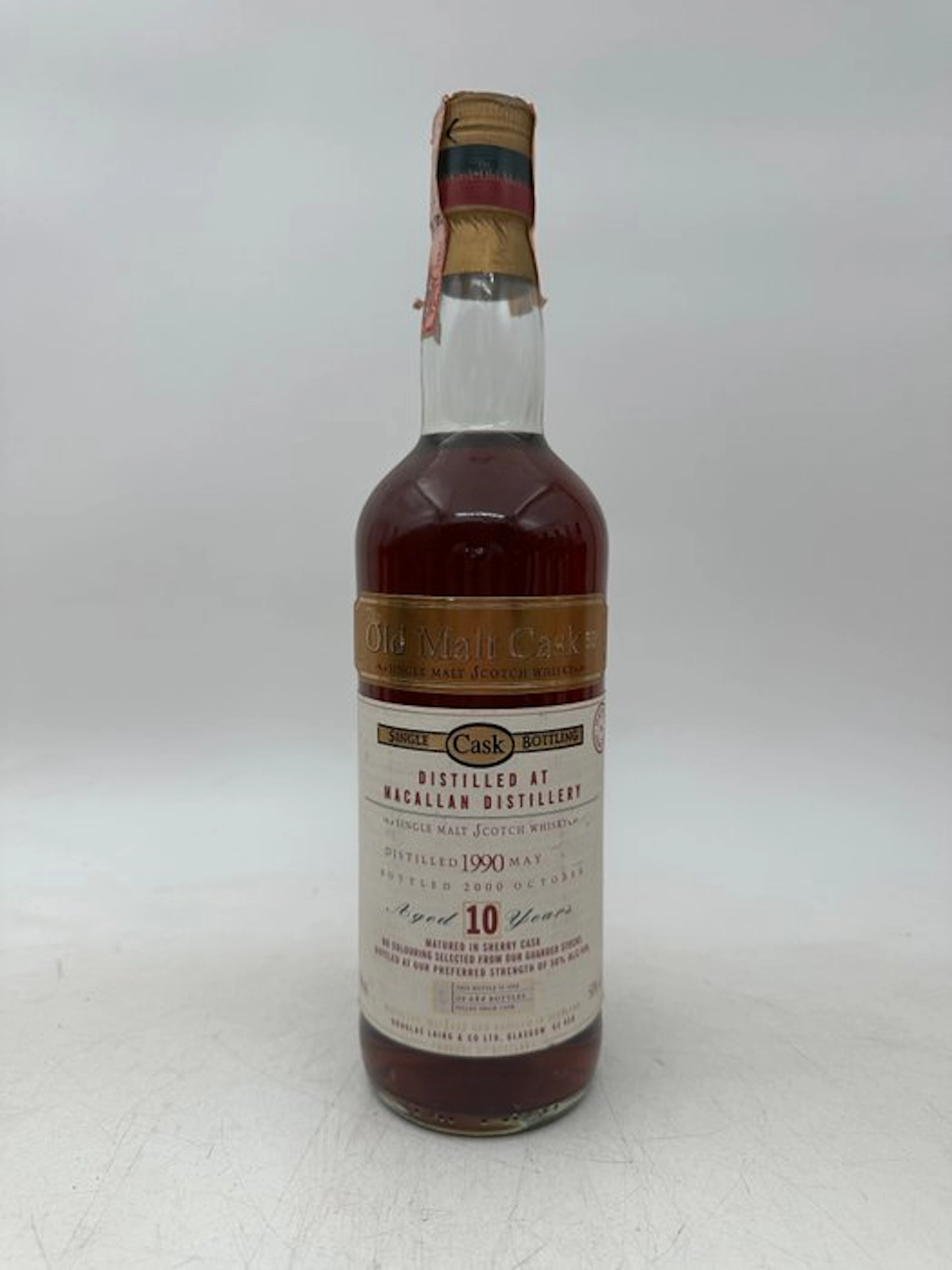 Macallan 1990 10 years old Old Malt Cask - Douglas Laing - b. 2000 - 700ml