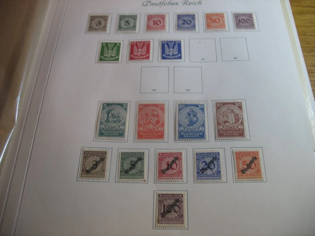 German Empire - Stamp collection 1924-1932 *