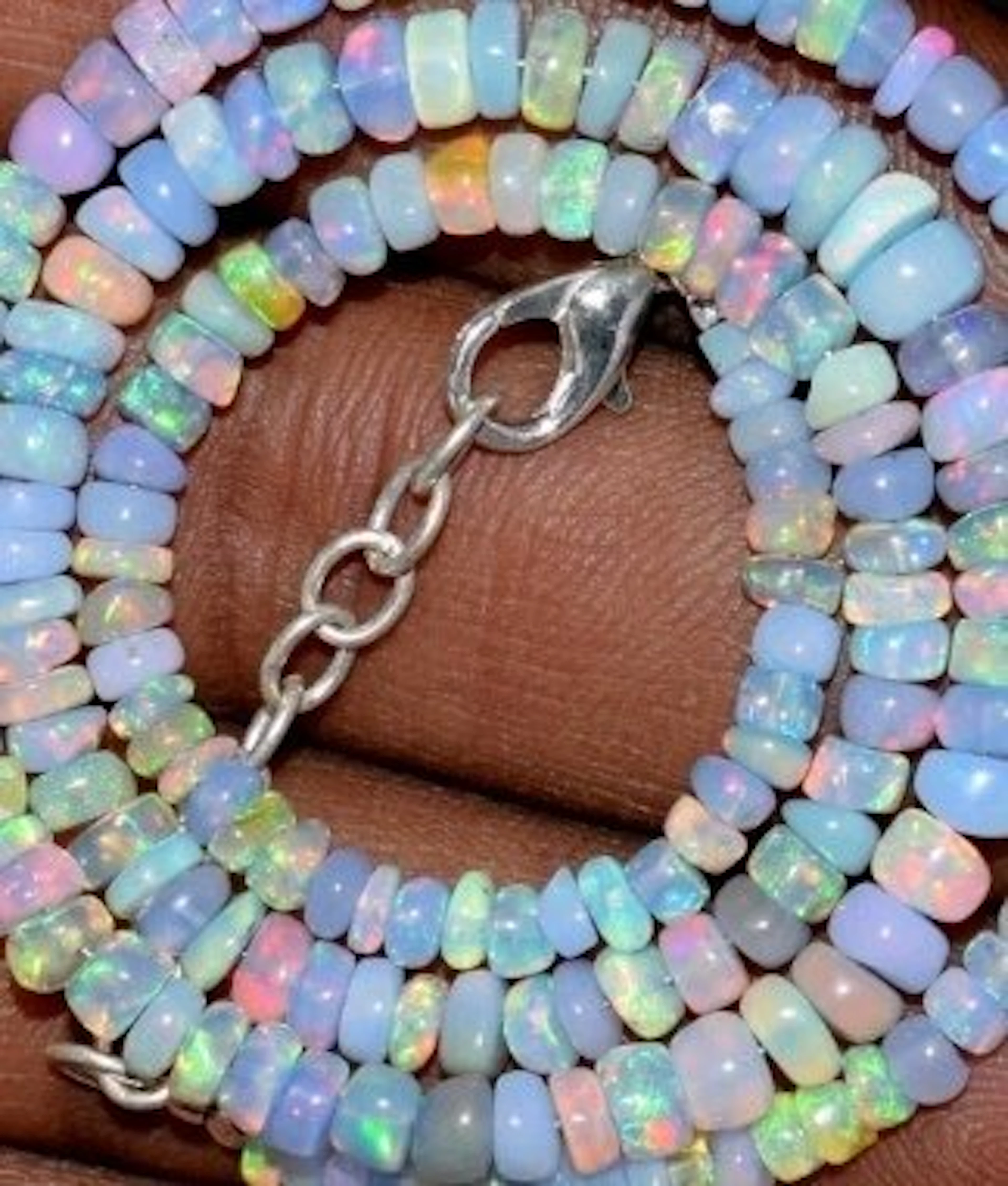 Opal Natural mineral translucent 39 carats- 9 g - (1)