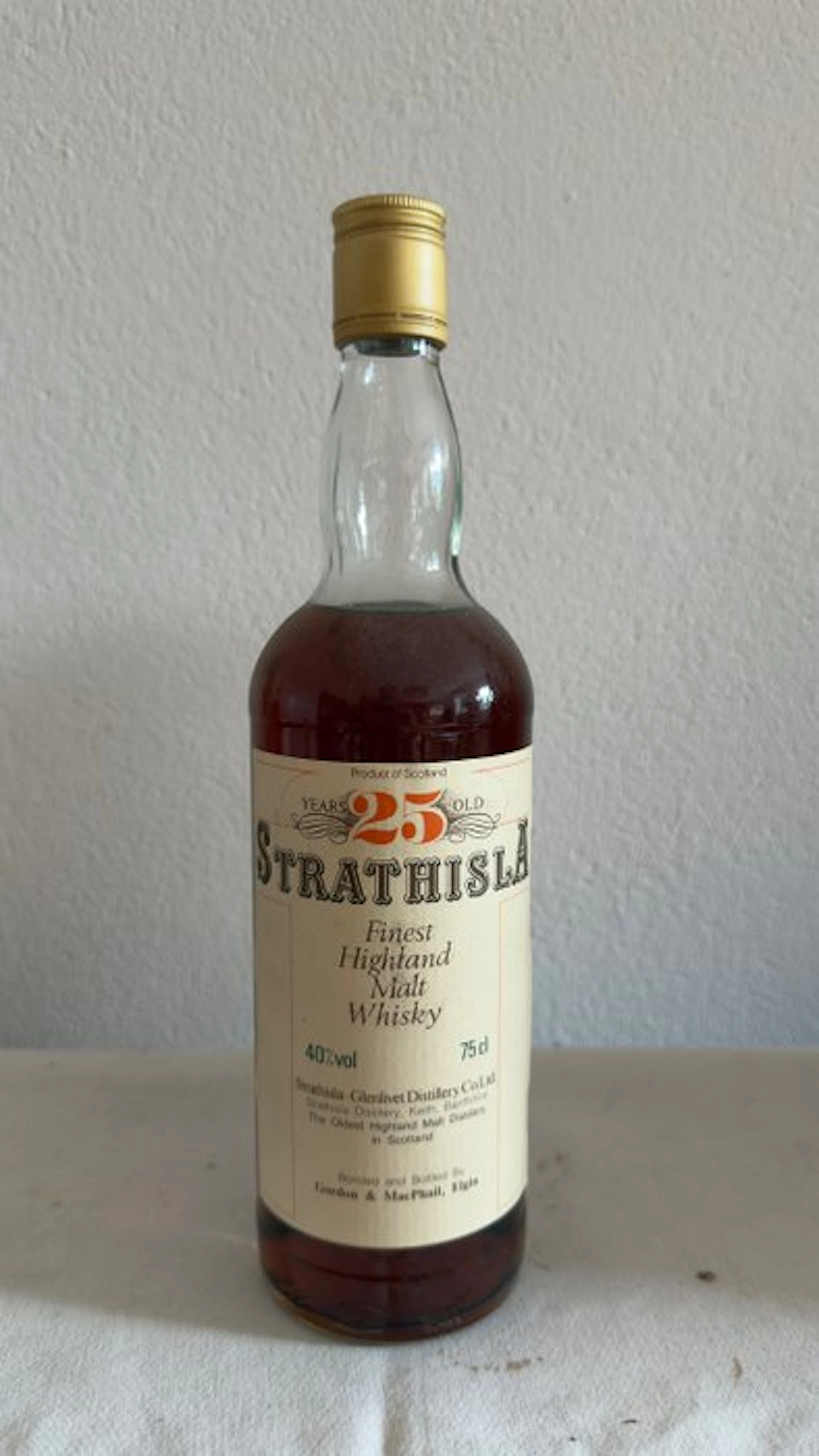 Strathisla 25 years old - b. 1980s - 75cl