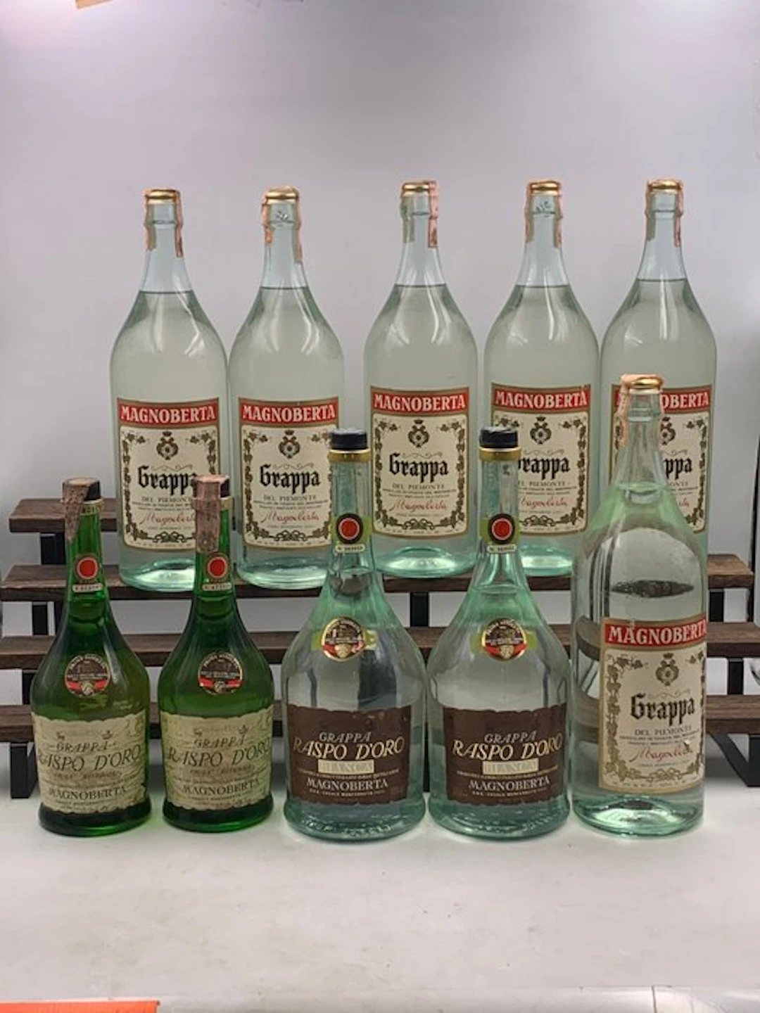 Magnoberta - Grappa Raspo d'Oro Gran Riserva x2 & Grappa...