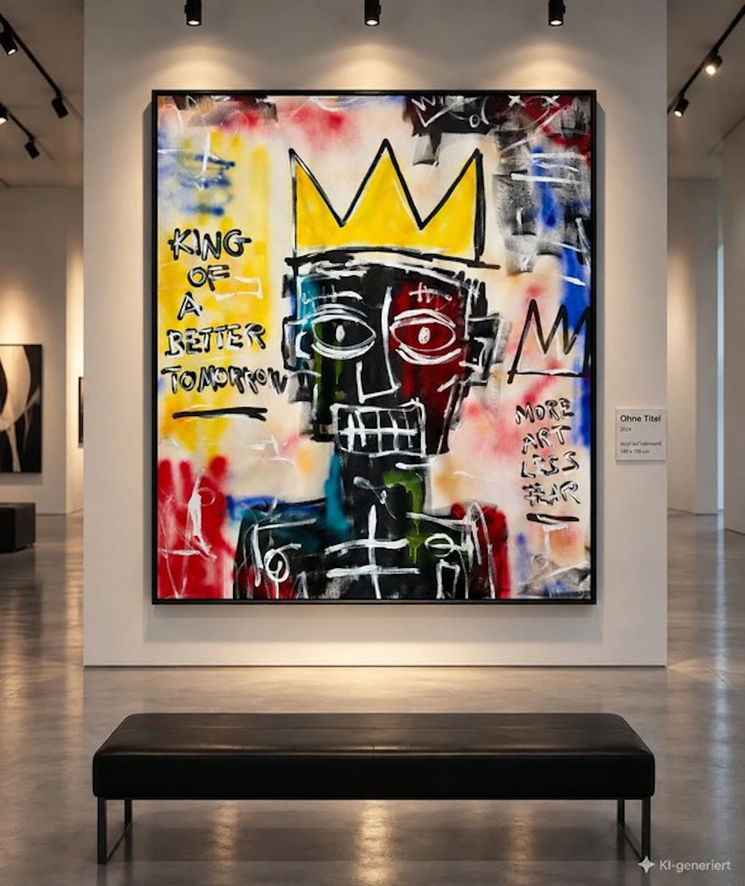 Timo Wedell - Reigning Today, Tomorrow - XXL - Hommage Basquiat