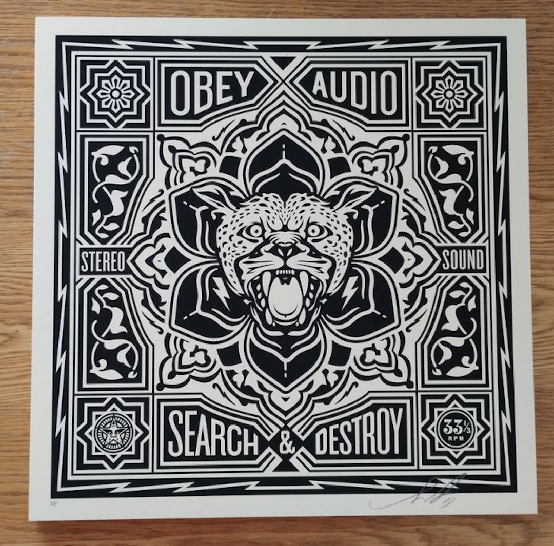 Shepard Fairey (OBEY) (1970) - Search And Destroy (artist proof)