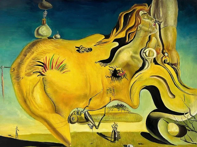 Tran Van khoa (1997) - Le Grand Masturbateur 60 x 80 cm ✦ Livraison gratuite ✓