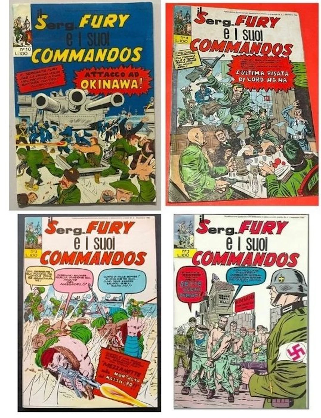 Il Serg. Fury e i suoi Commandos nn