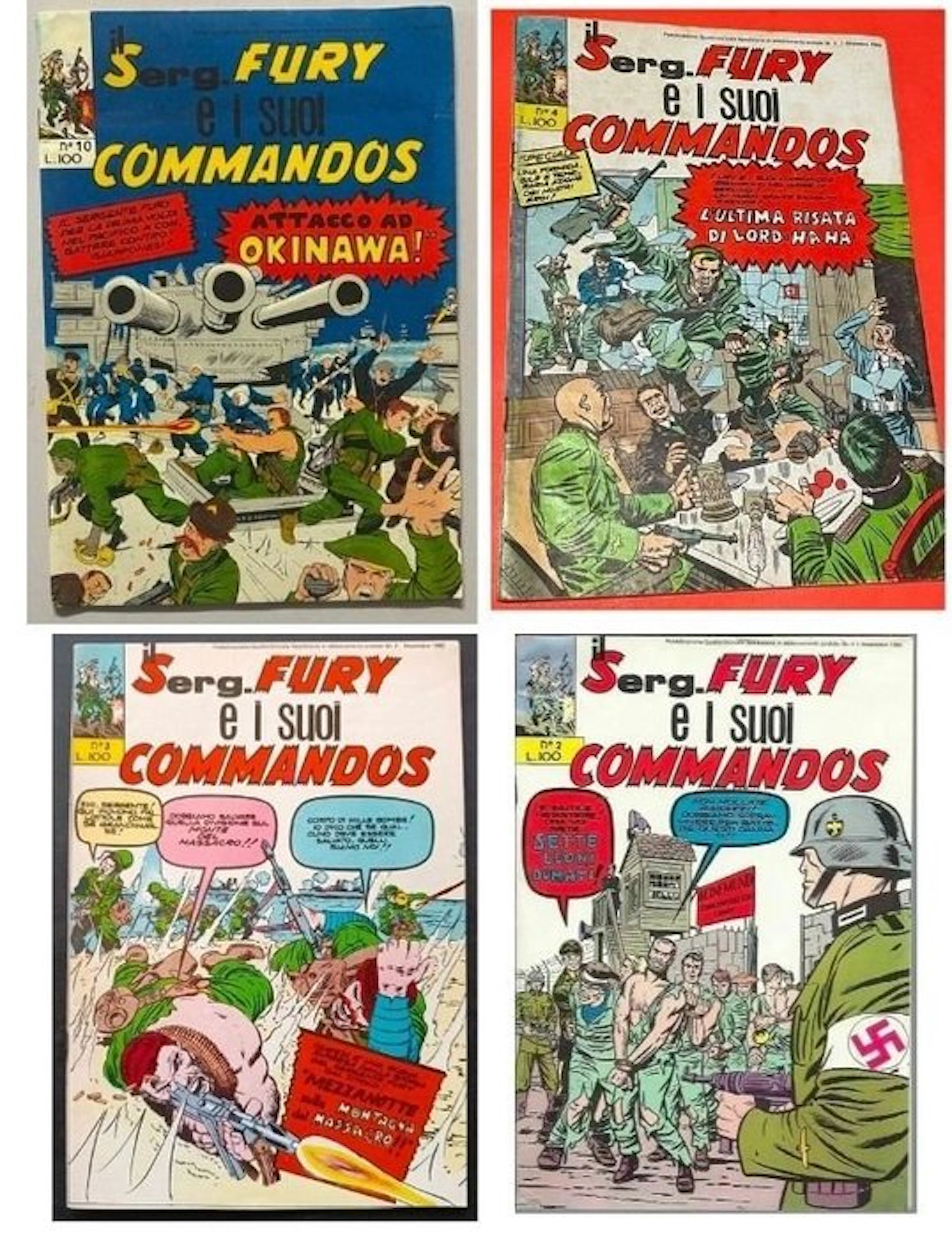 Il Serg. Fury e i suoi Commandos nn