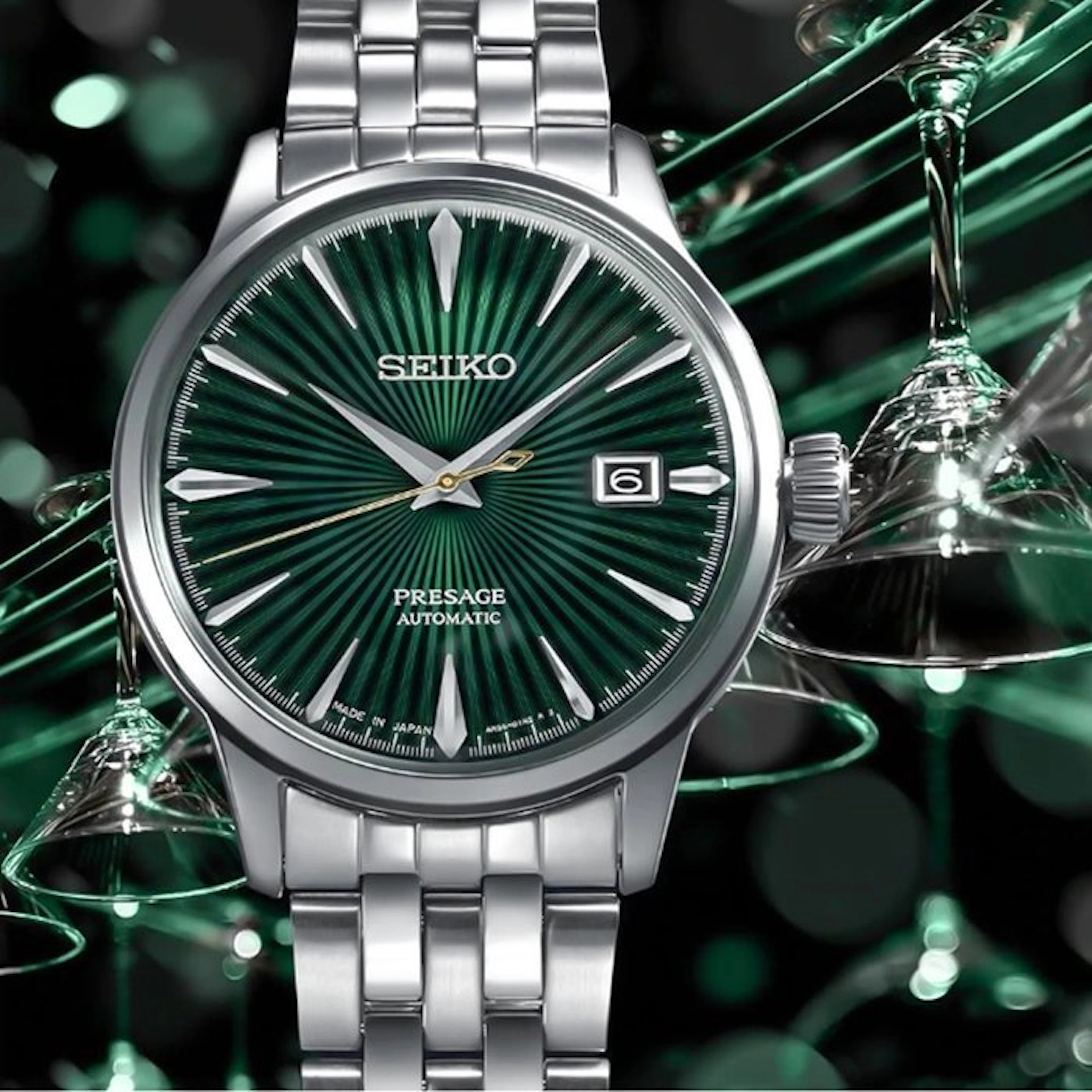 Seiko - Presage Cocktail Automatic - SRPE15J11 - Men - 2026