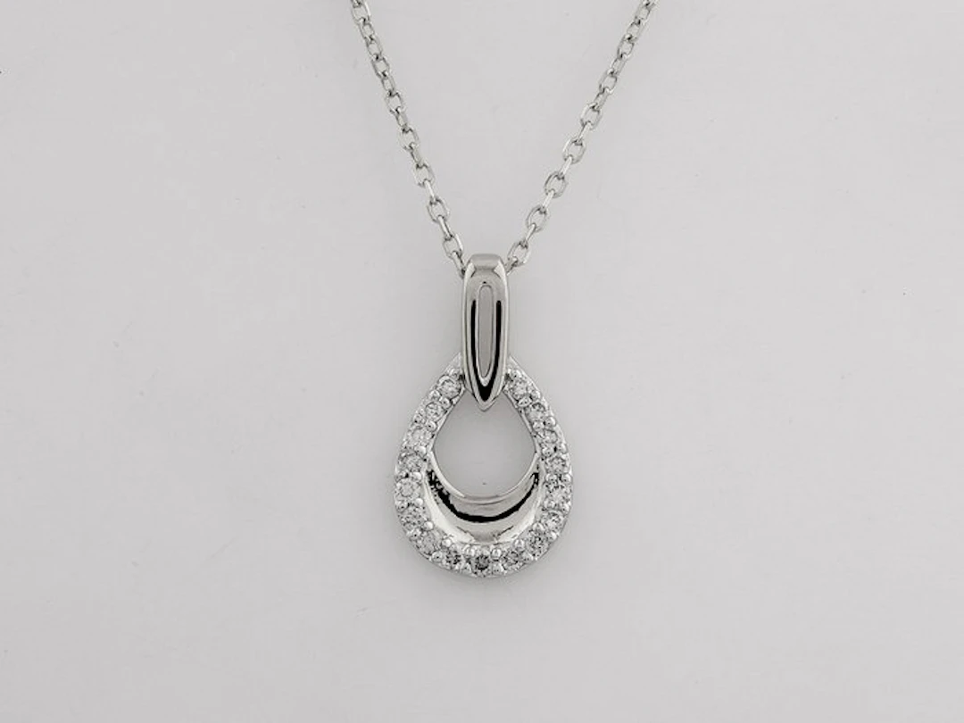 No reserve price - Necklace with pendant - 14 kt