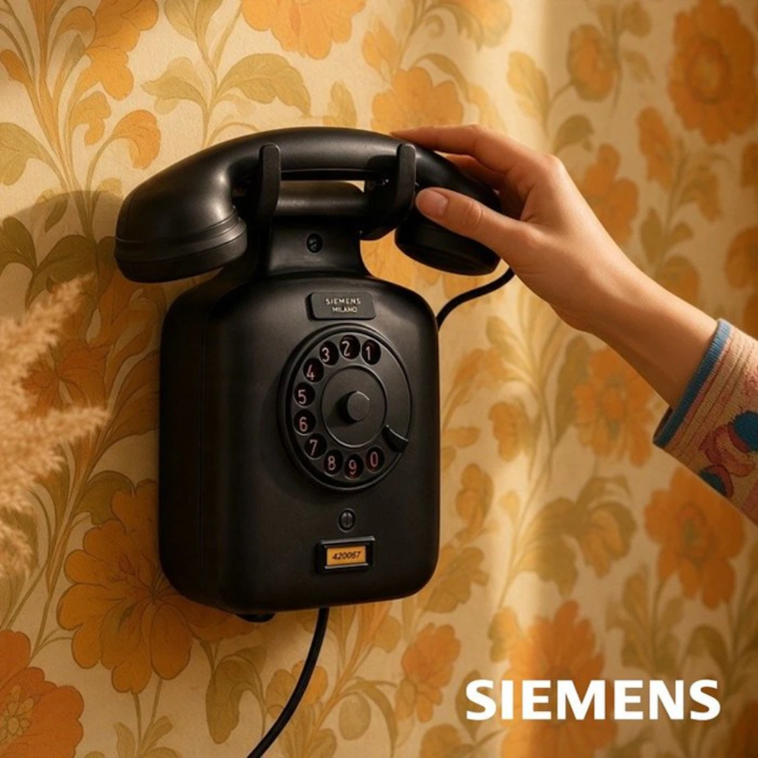 Siemens - Lino Saltini - Analogue telephone - Model "S62"...