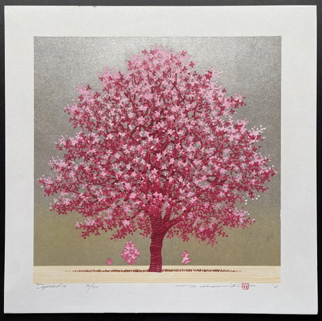 Dogwood 14 - Hajime Namiki 並木一 (b 1947) - Japan (No reserve price)
