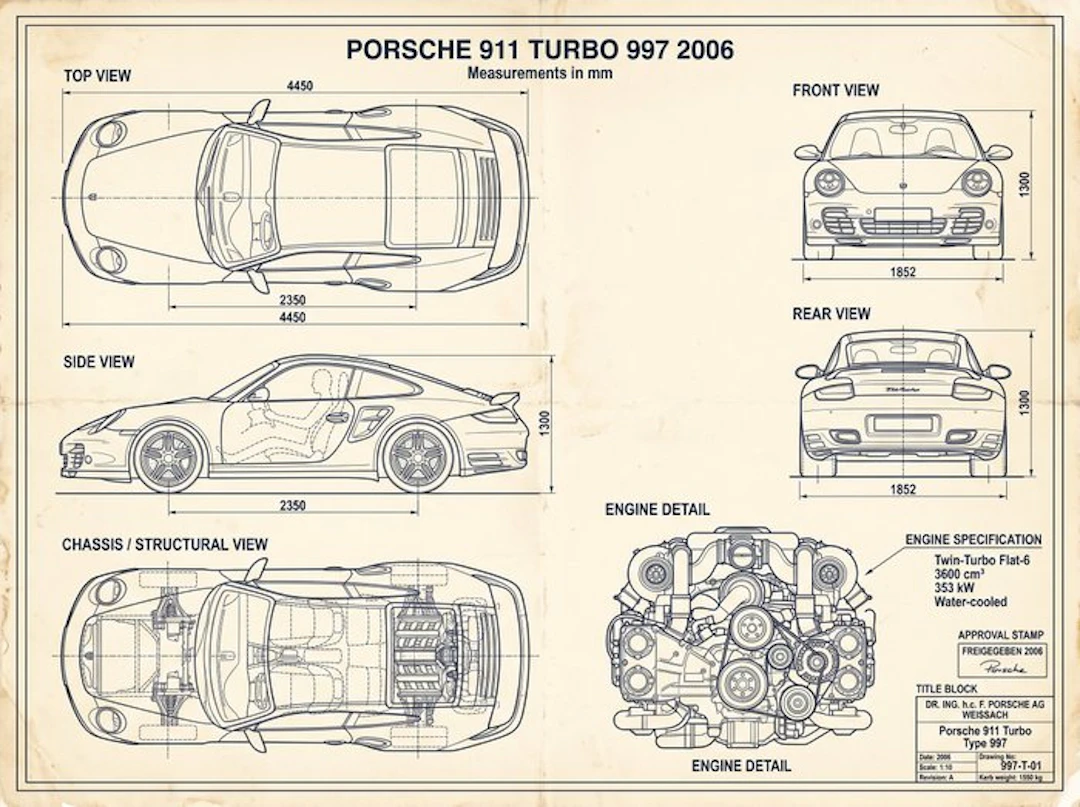Shmidt.Art - Porsche - Porsche 911 Turbo 997 2006 - 2000s