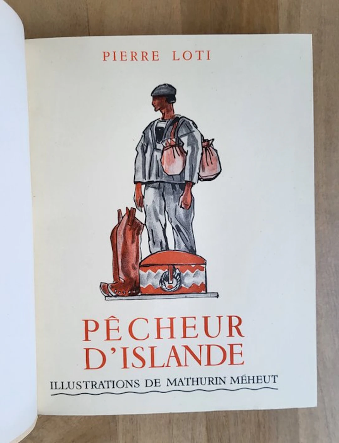 Pierre Loti / Mathurin Méheut - Pêcheur d'Islande - 1936
