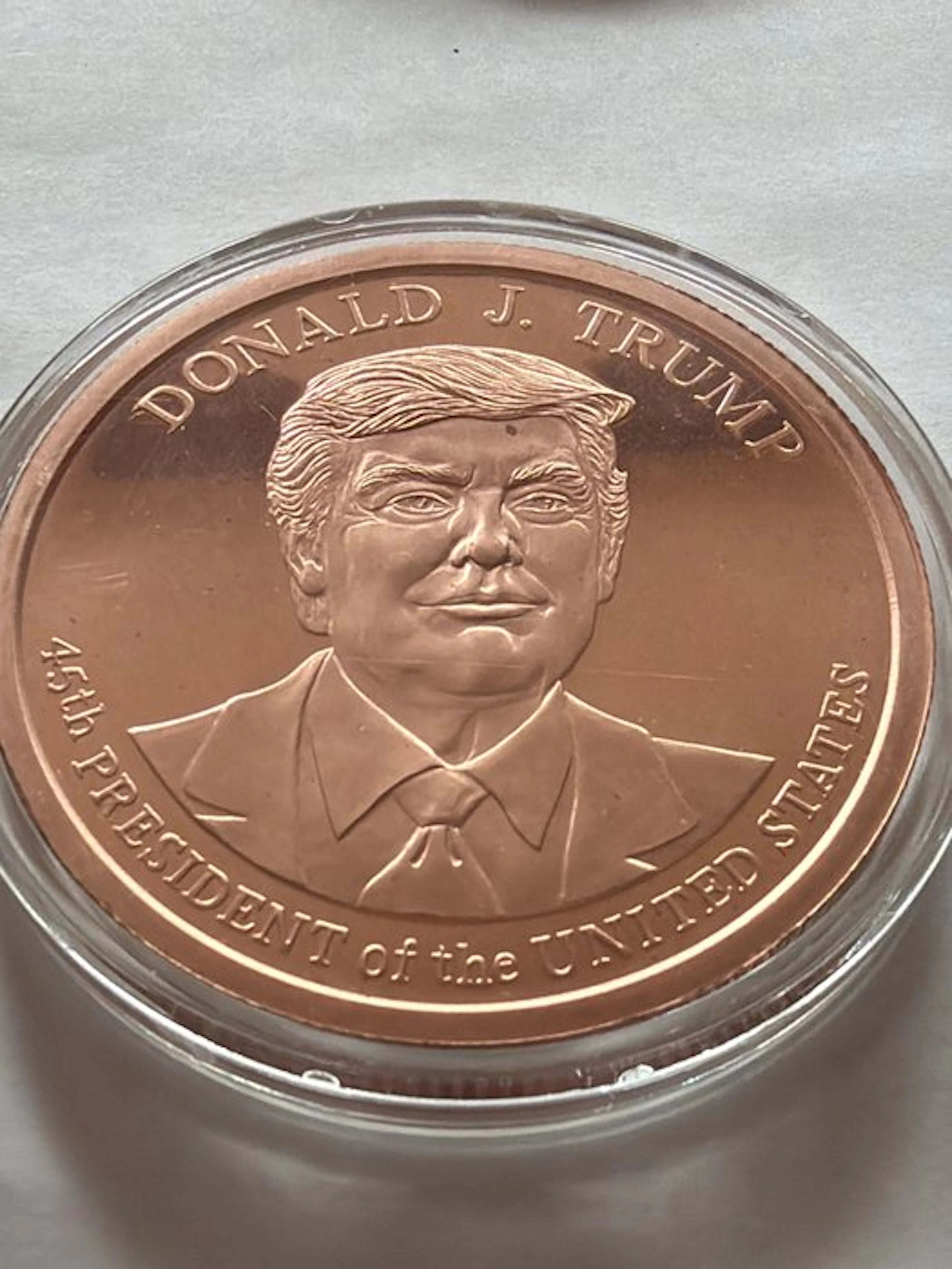 World. Medal Donald Trump - 5 oz (.999) (No reserve price)