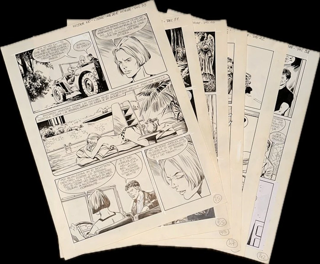 Busticchi e Paesani - 6 Original page - Mister No - n. 358 “Il pentito” - 2005