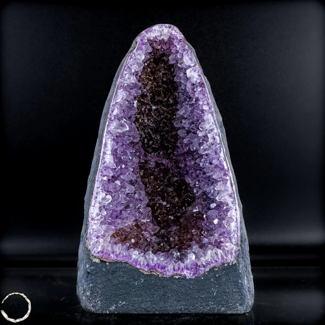 Natural amethyst crystal cathedral – deep purple collector's rarity- 2231.42 g