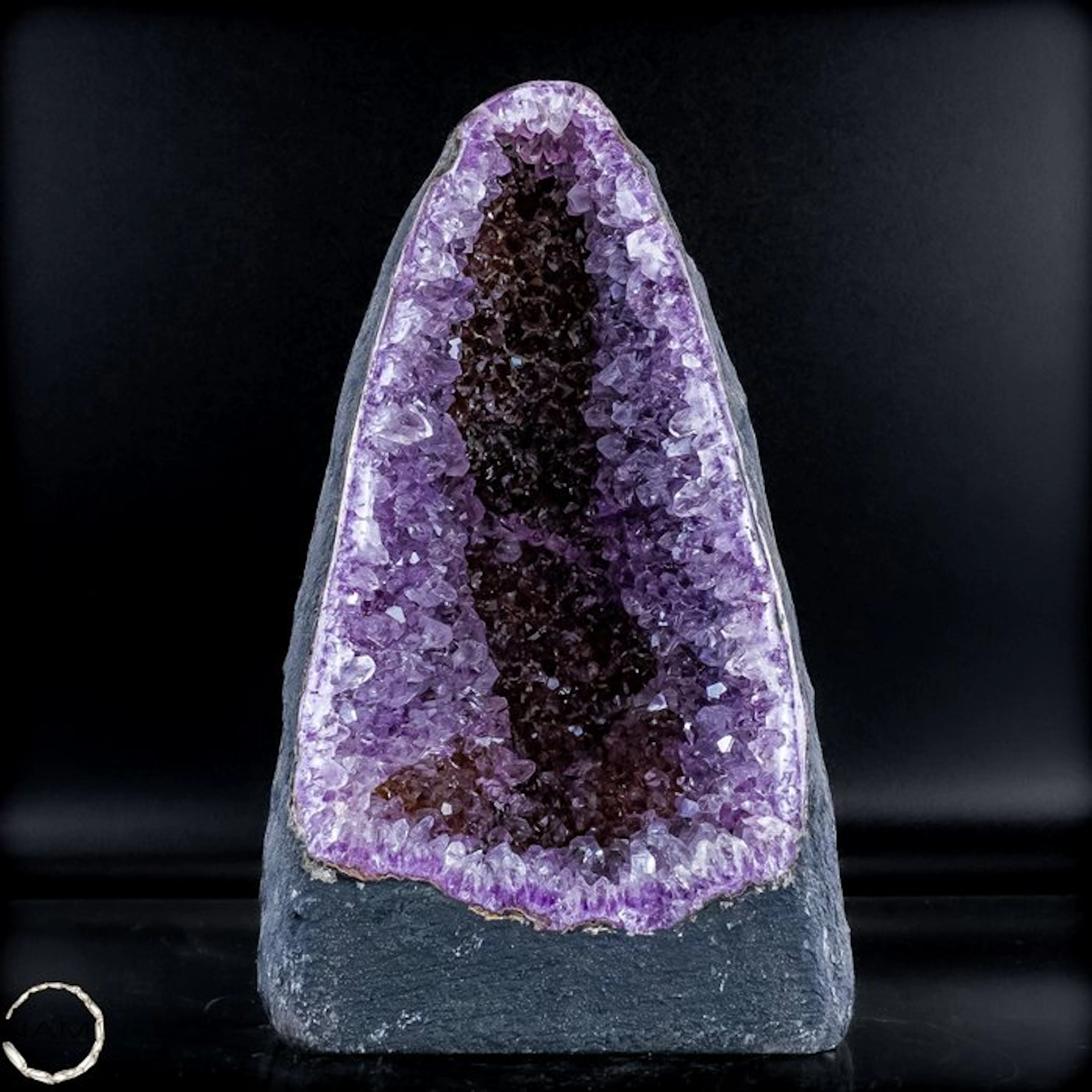 Natural amethyst crystal cathedral – deep purple collector's rarity- 2231.42 g