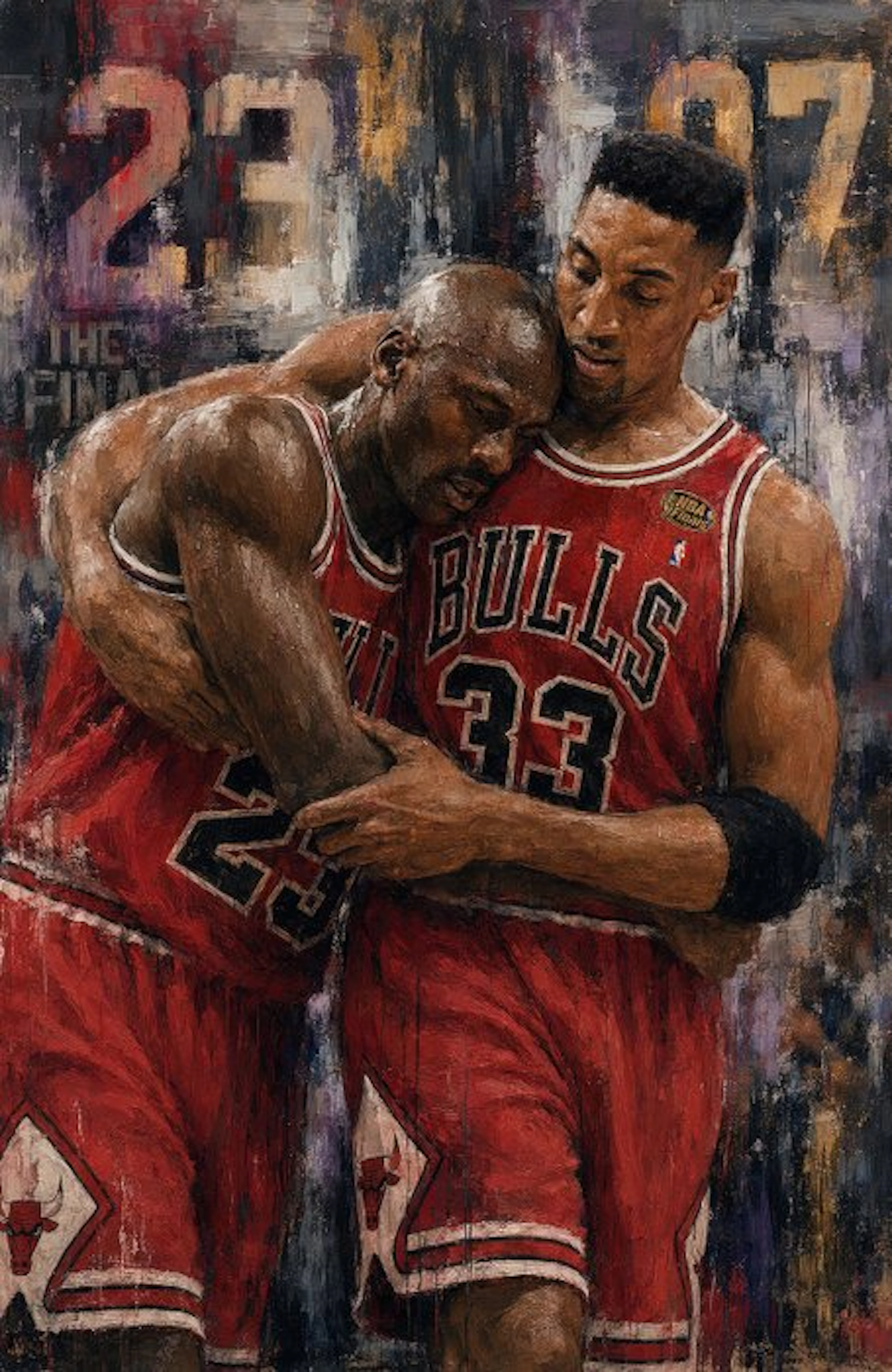 Alberto Ricardo (XXI) - Bulls #23 y #33: Jordan y Pippen