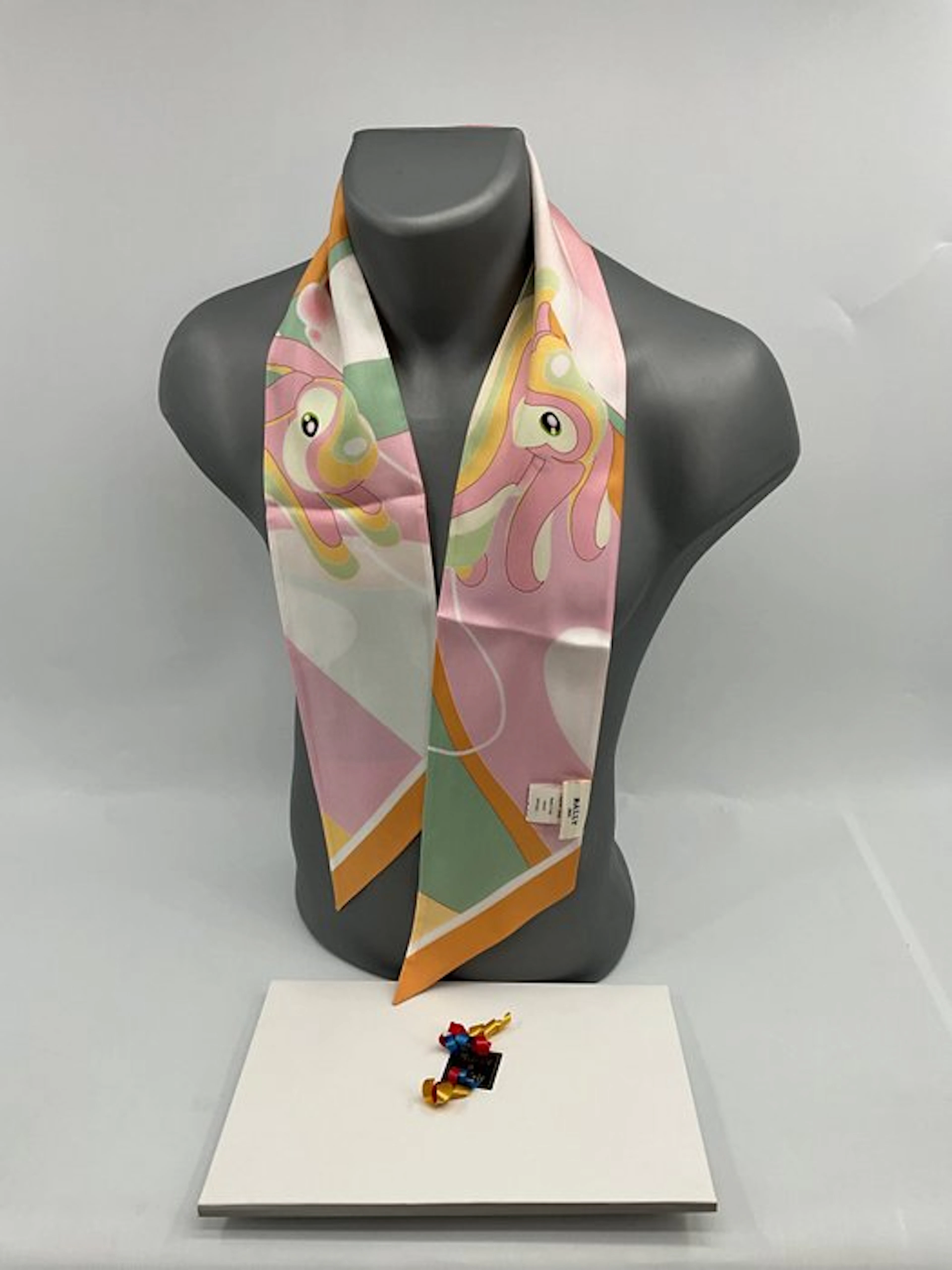Bally - TWILLYS Double face soie - Scarf