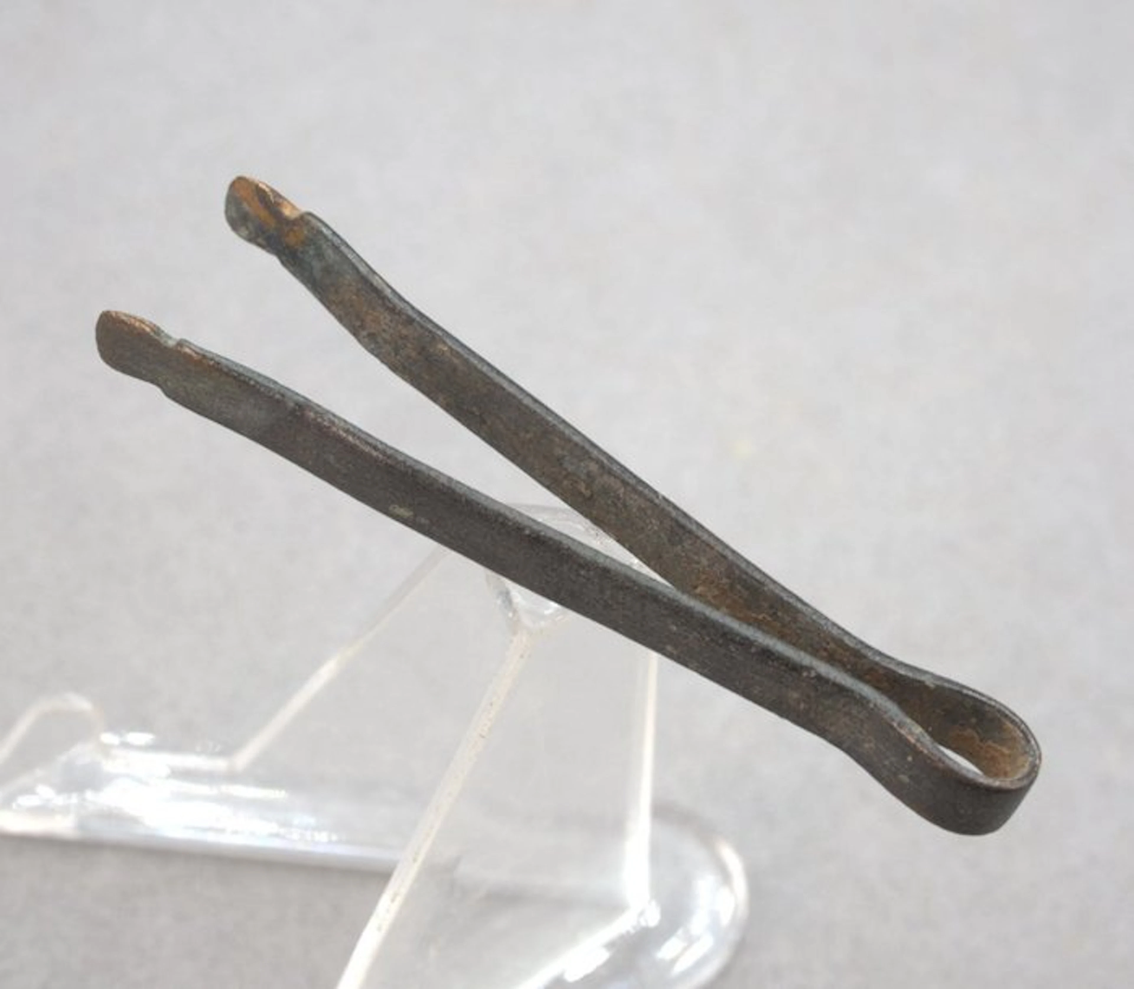 Ancient Roman Bronze Tweezers - 53 mm
