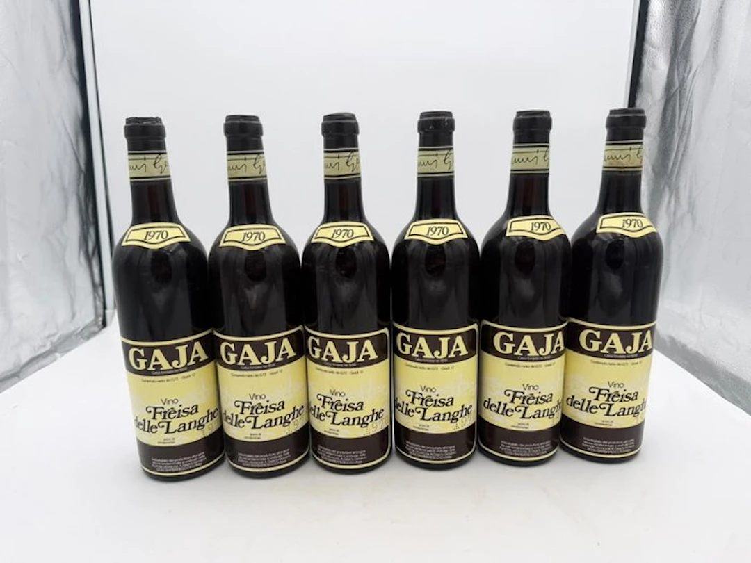 1970 Gaja Freisa delle Langhe - Piedmont, Langhe - 6 Bottle (0.75L)