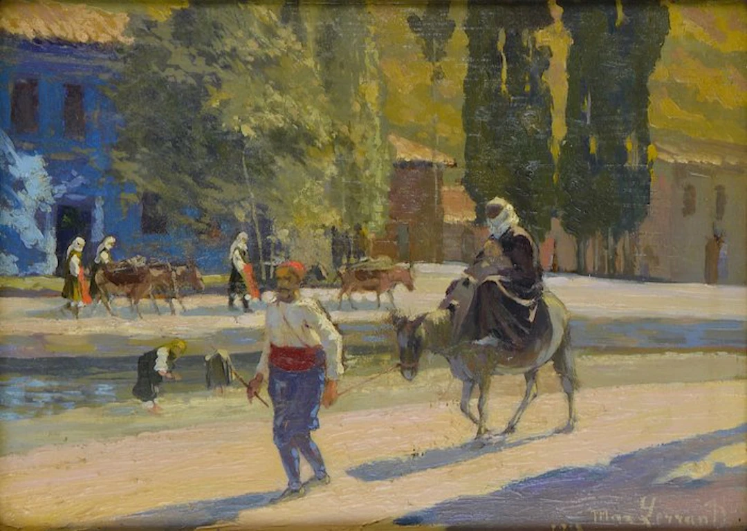 Max Lerrant (1875-1955) - Scène Orientaliste
