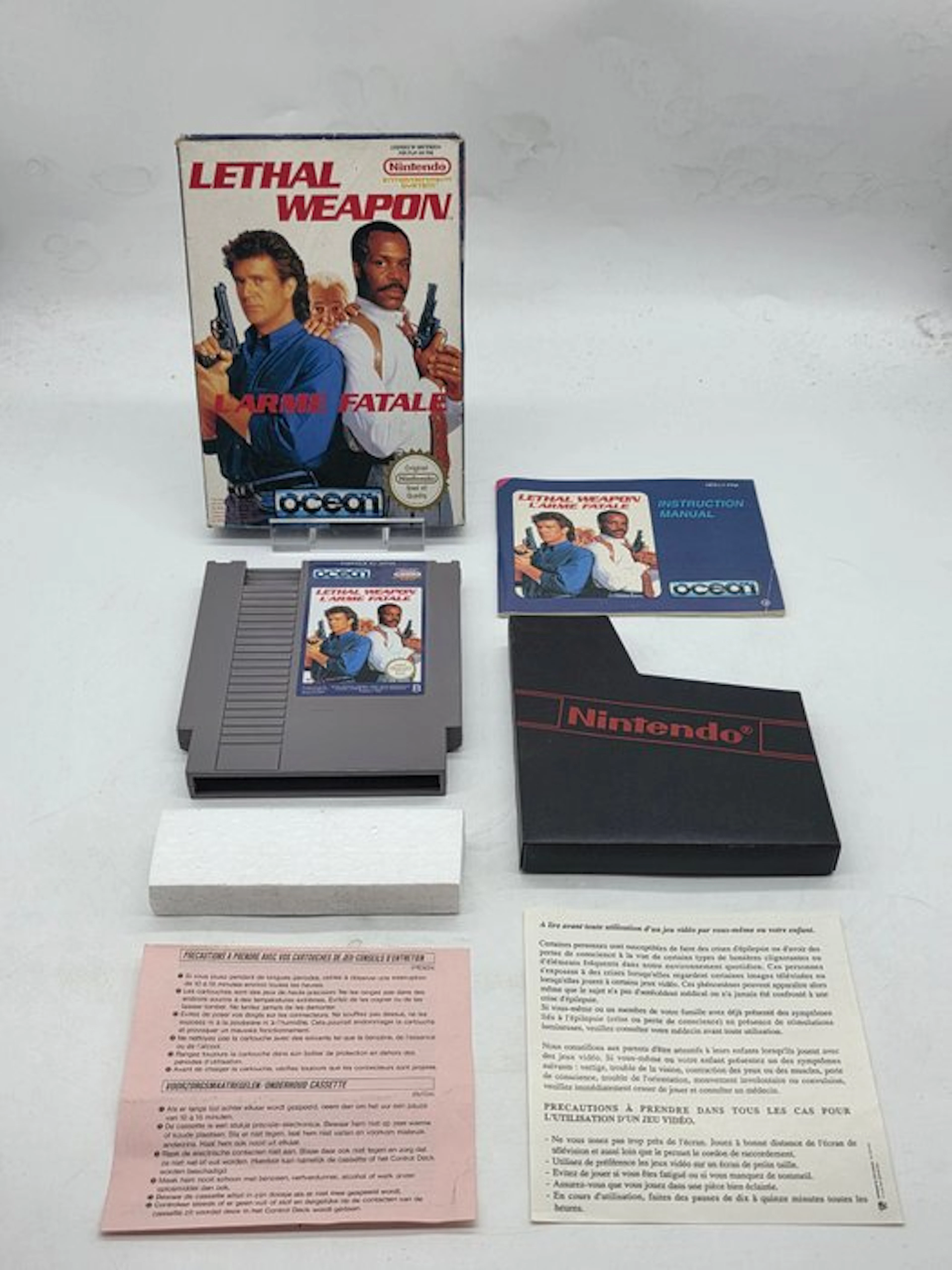 Nintendo - Nes - L'Arme Fatale "lethal weapon" FRA...