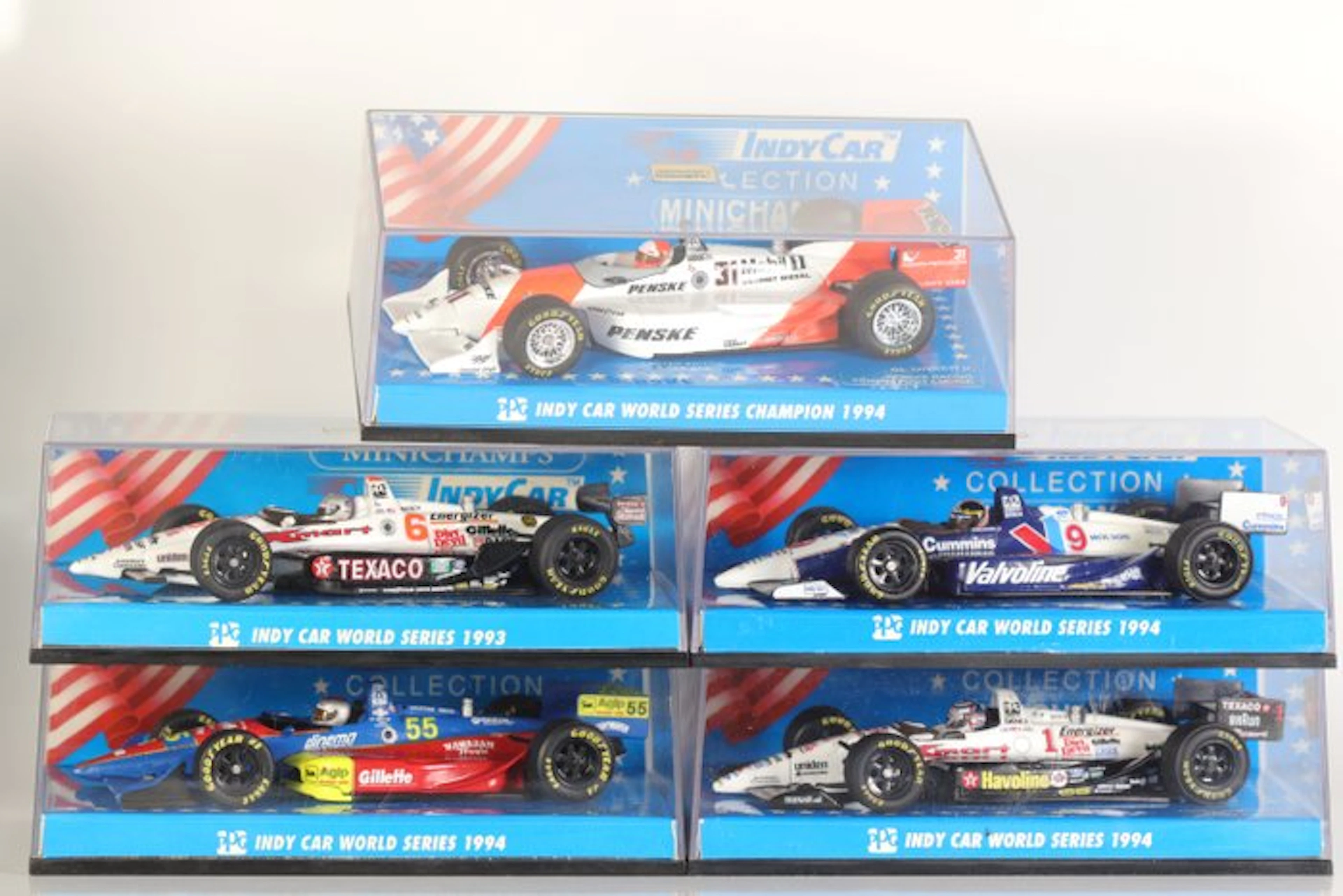 MiniChamps 1:43 - Model car (5) - Indycar world series - 1993–1994 Seasons