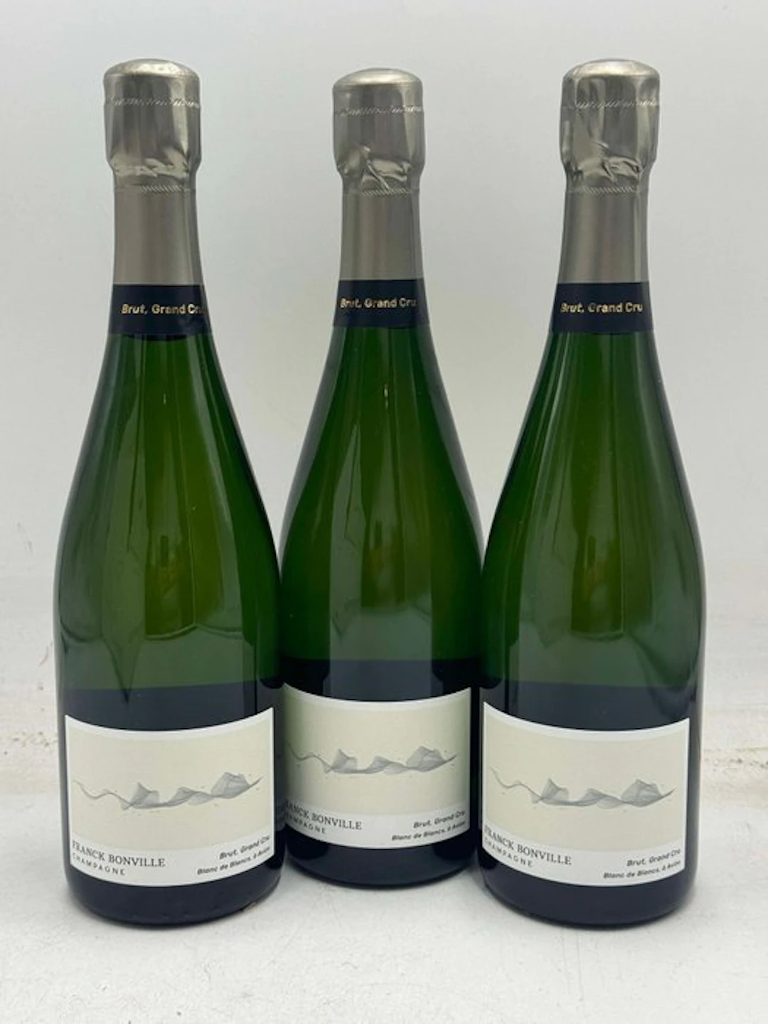 Franck Bonville - Champagne Blanc de Blancs, Grand Cru - 3 Bottles (0.75L)