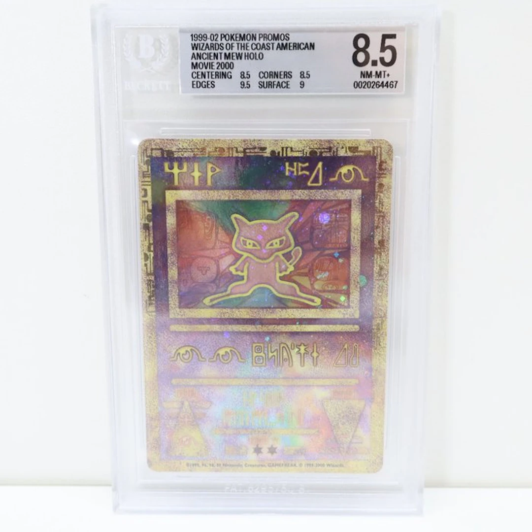 Pokémon - 1 Graded card - Ancient MEW - Promo 2000 Movie...