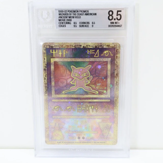 Pokémon - 1 Graded card - Ancient MEW - Promo 2000 Movie...