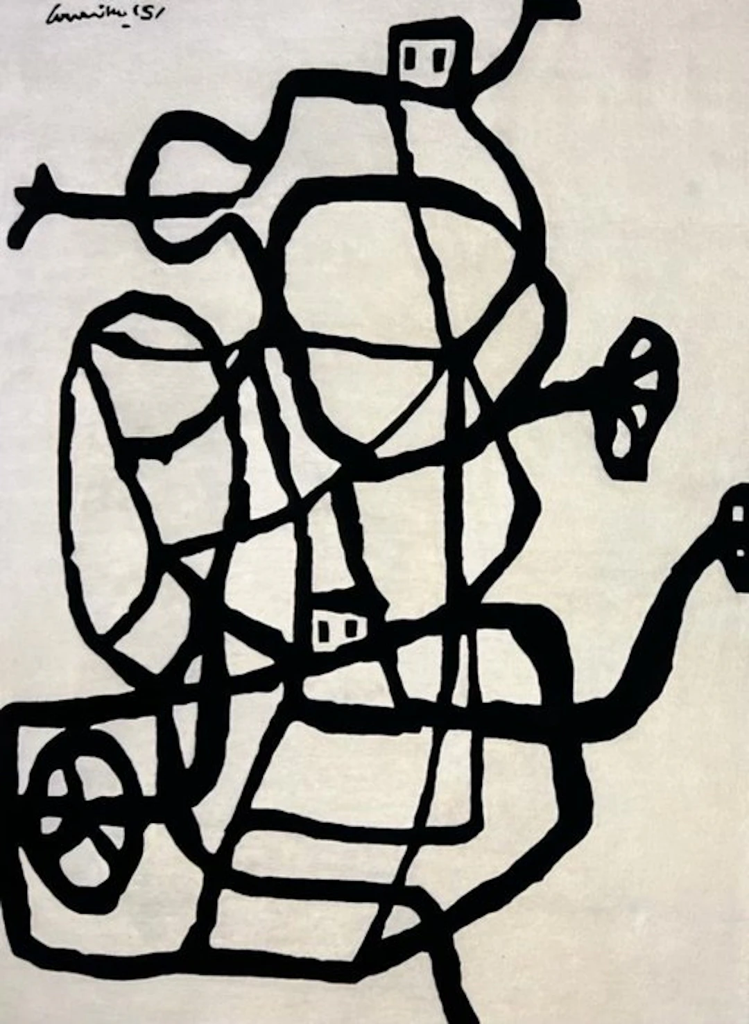 Corneille (1922-2010) - Sculpture