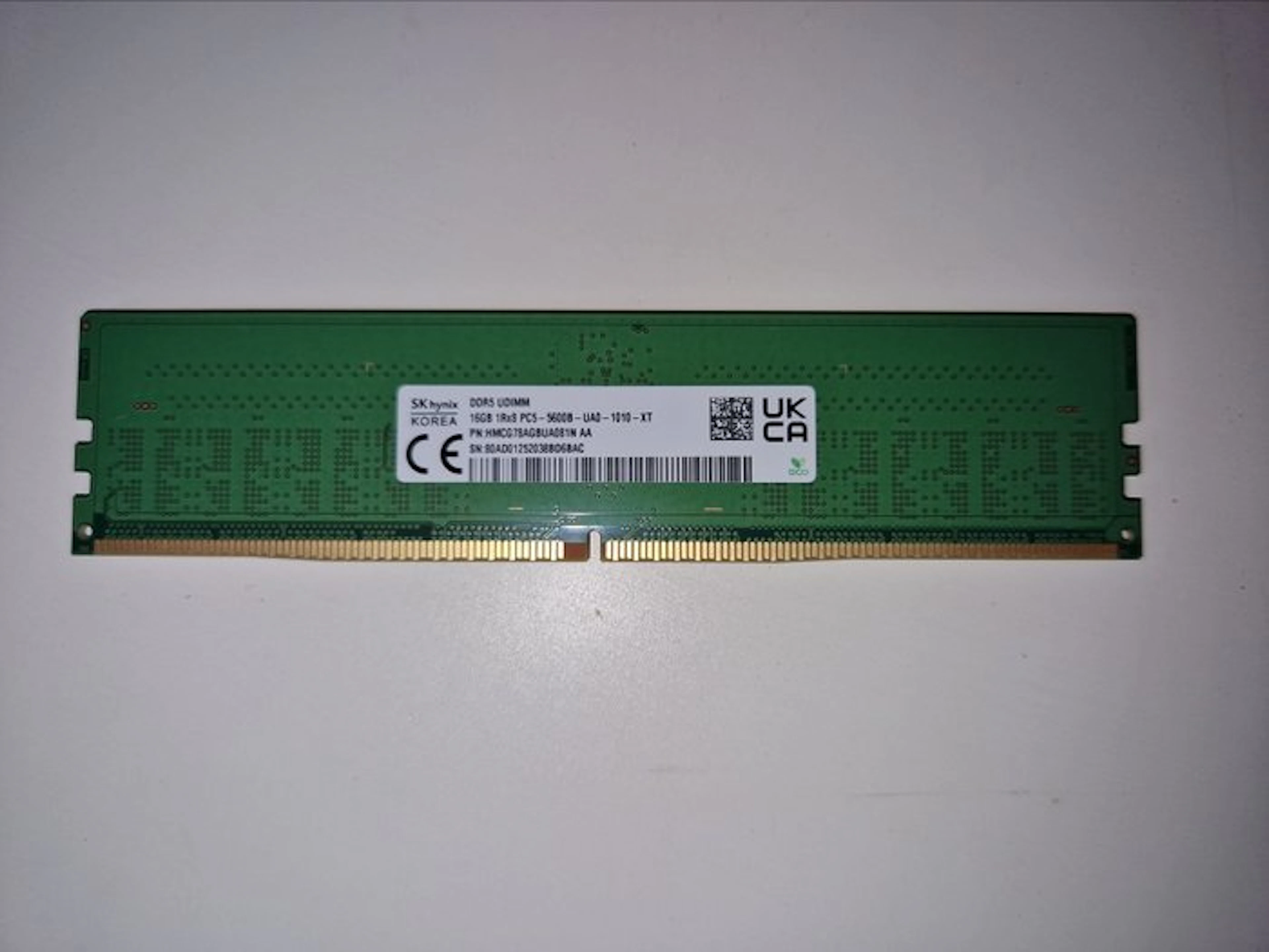 SK hynix 16GB DDR5 DIMM PC5-5600B - Computer