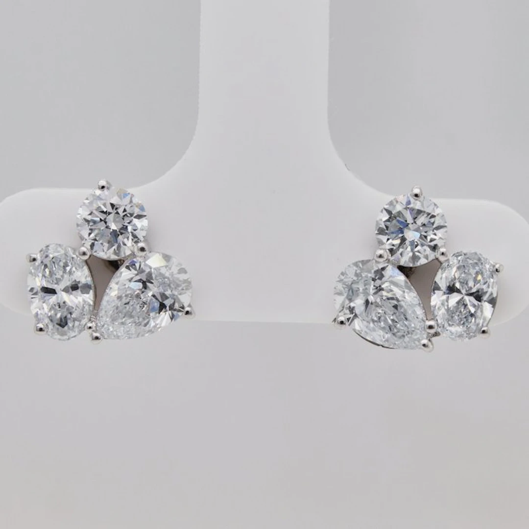 No reserve price - Earrings - 14 kt