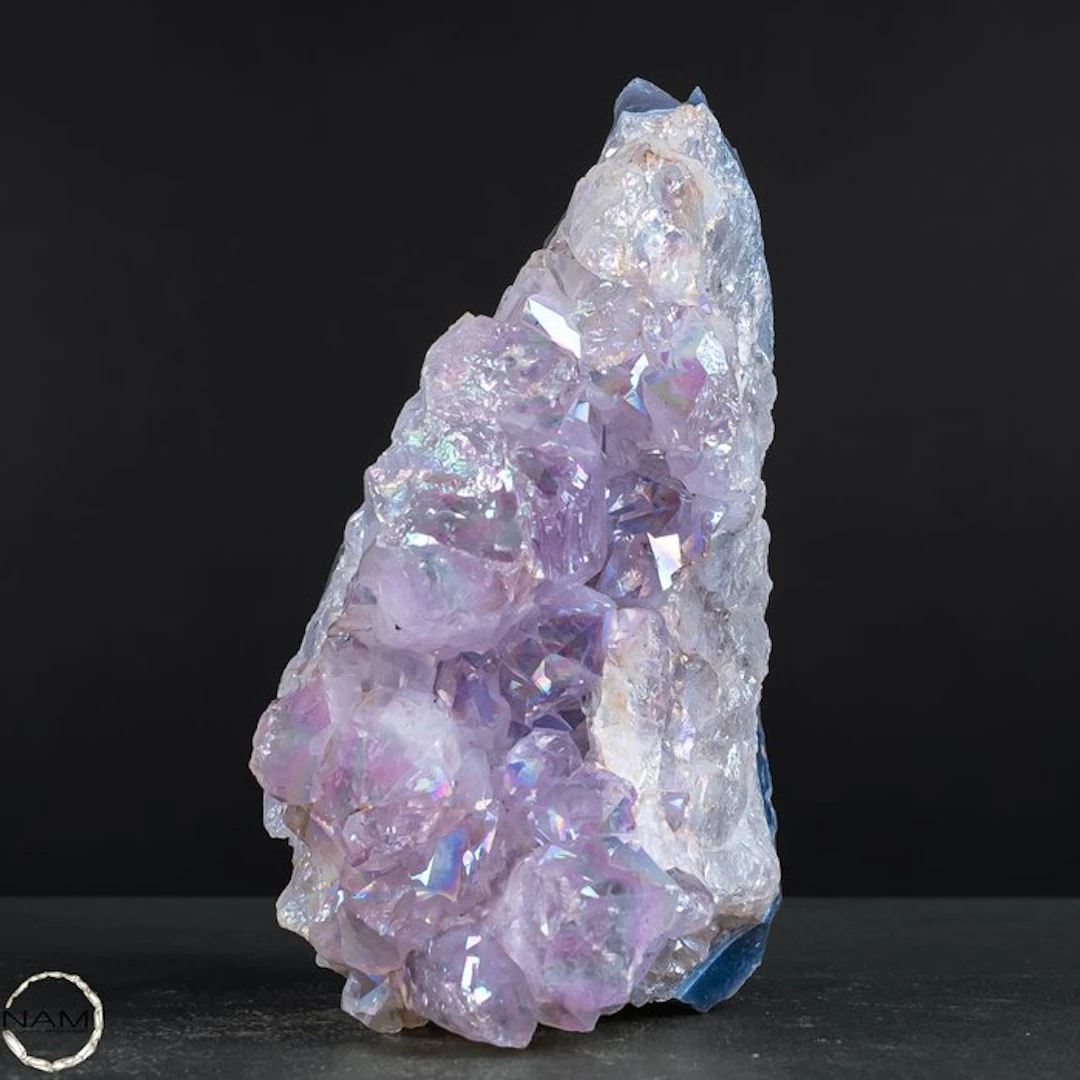 Angel Aura Cluster – Delicately shimmering crystal...