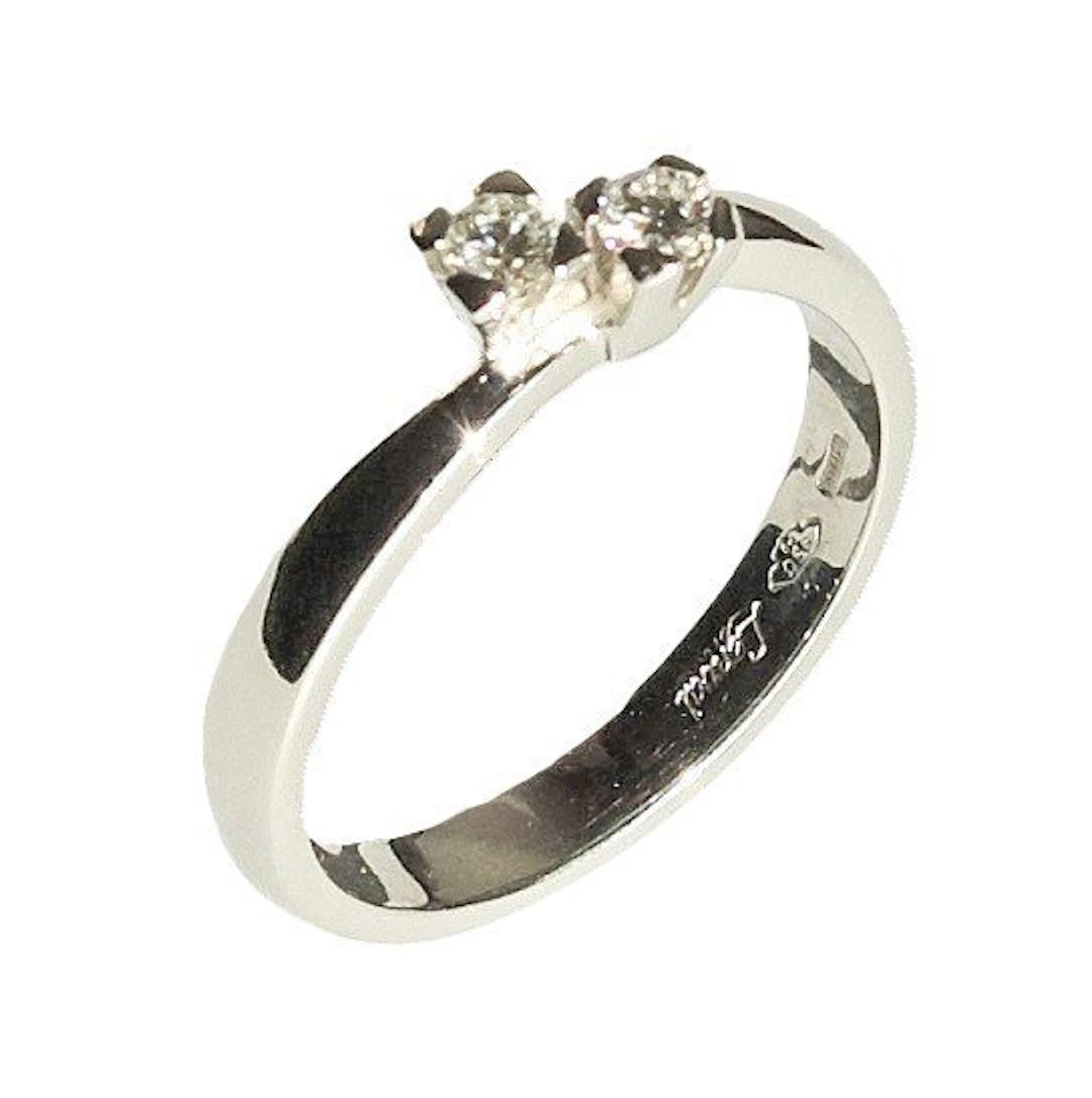 Ring Platinum - 0.18ct. tw. Diamond (Natural)