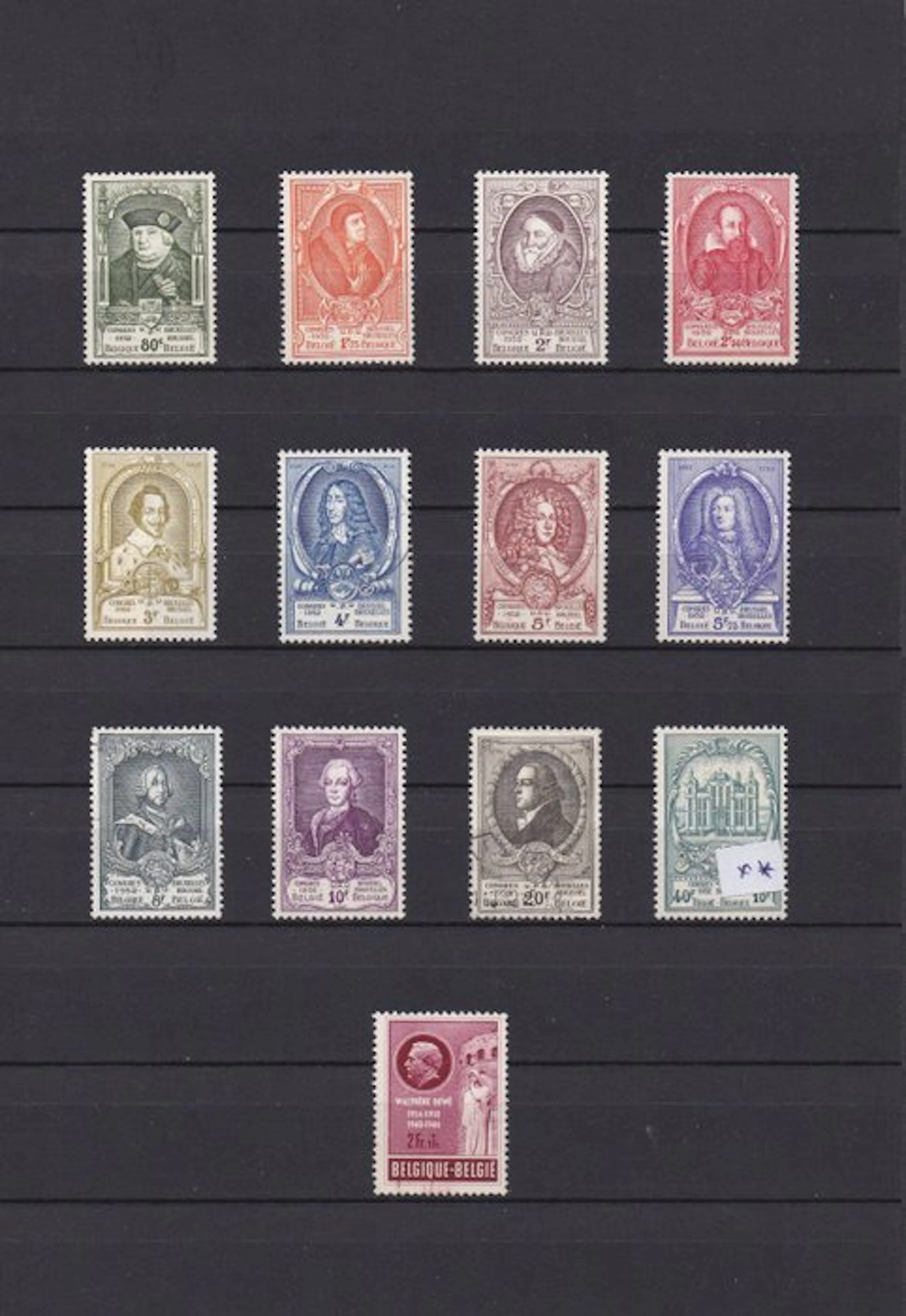 Belgium 1951/1953 - 3 full years
