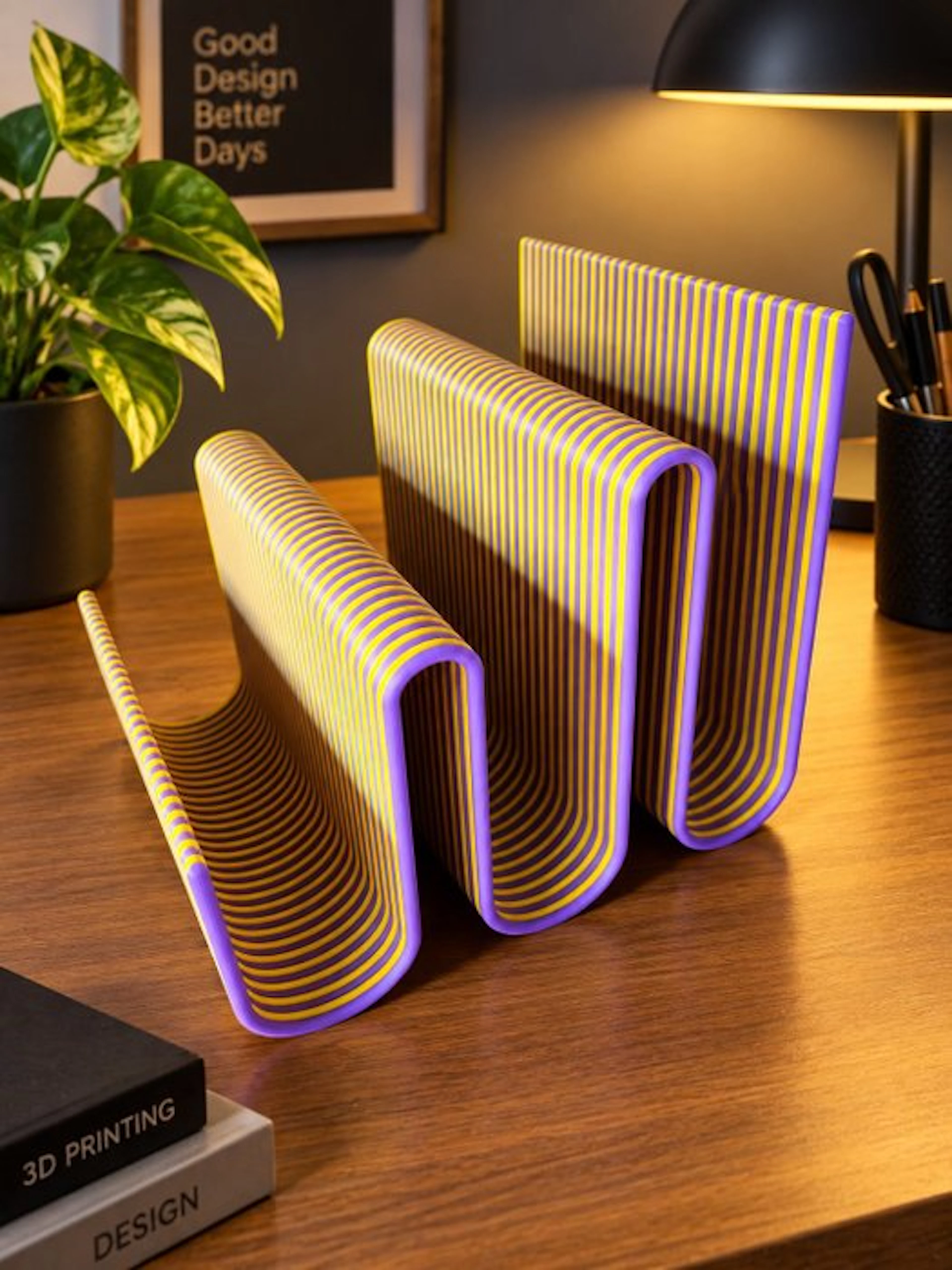 Magazine rack - ABS - Twin Color Magazine rack