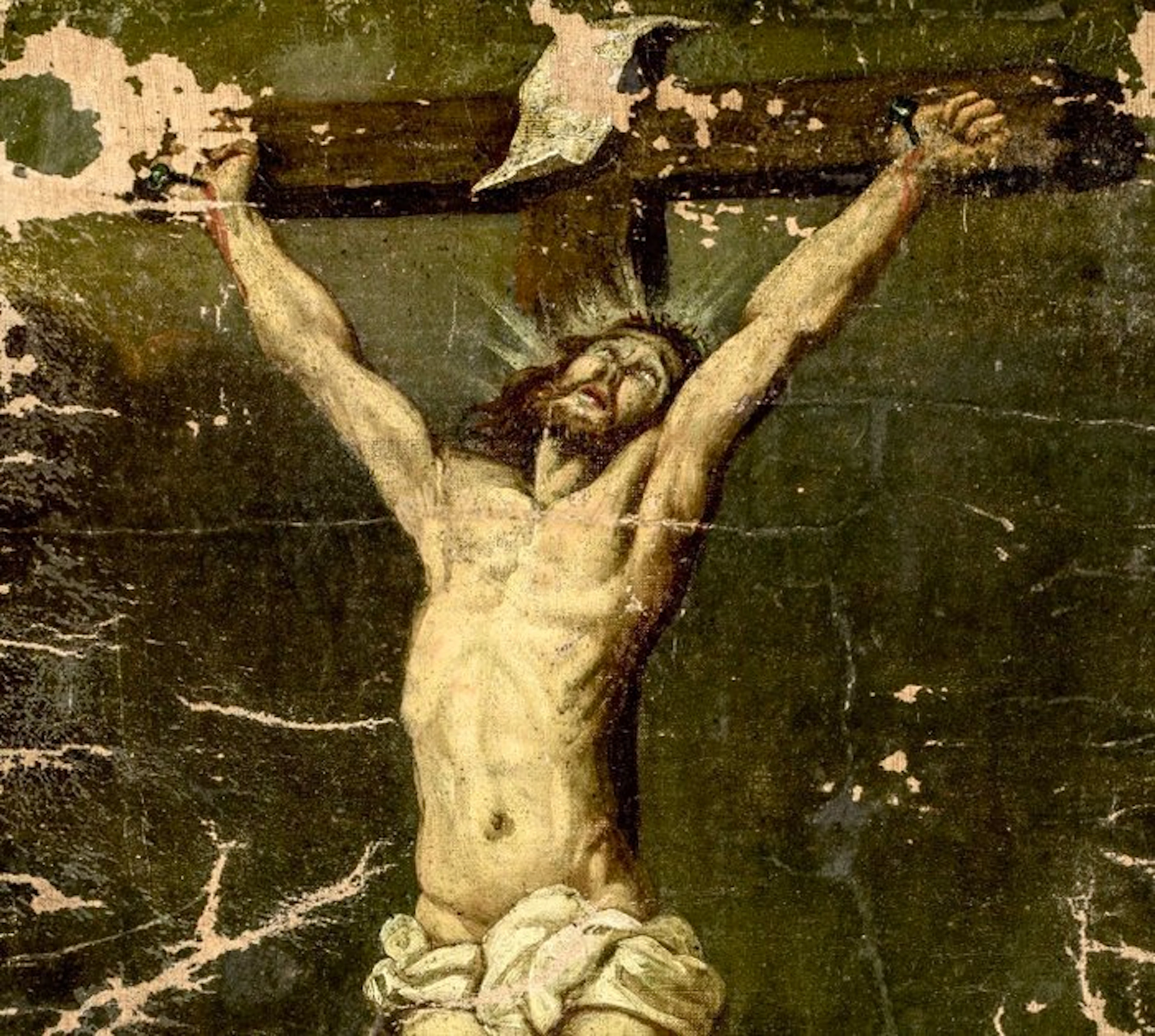 Anthony Van Dyck (1599-1641), Follower of - Crocifixion