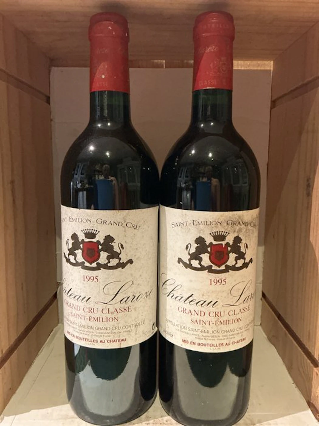 1995 Château Laroze - Saint-Émilion Grand Cru Classé - 2 Bottle (0.75L)