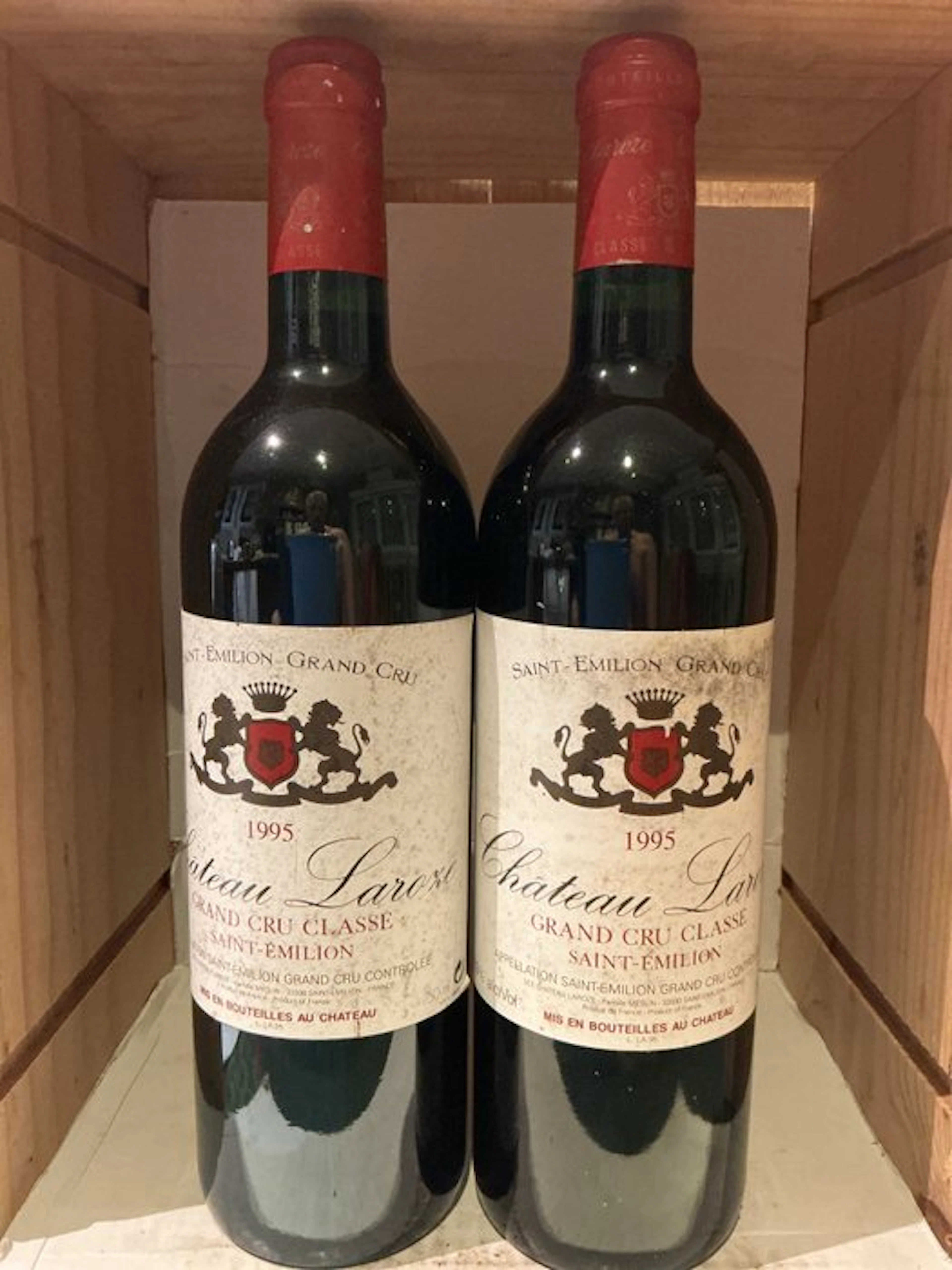 1995 Château Laroze - Saint-Émilion Grand Cru Classé - 2 Bottle (0.75L)