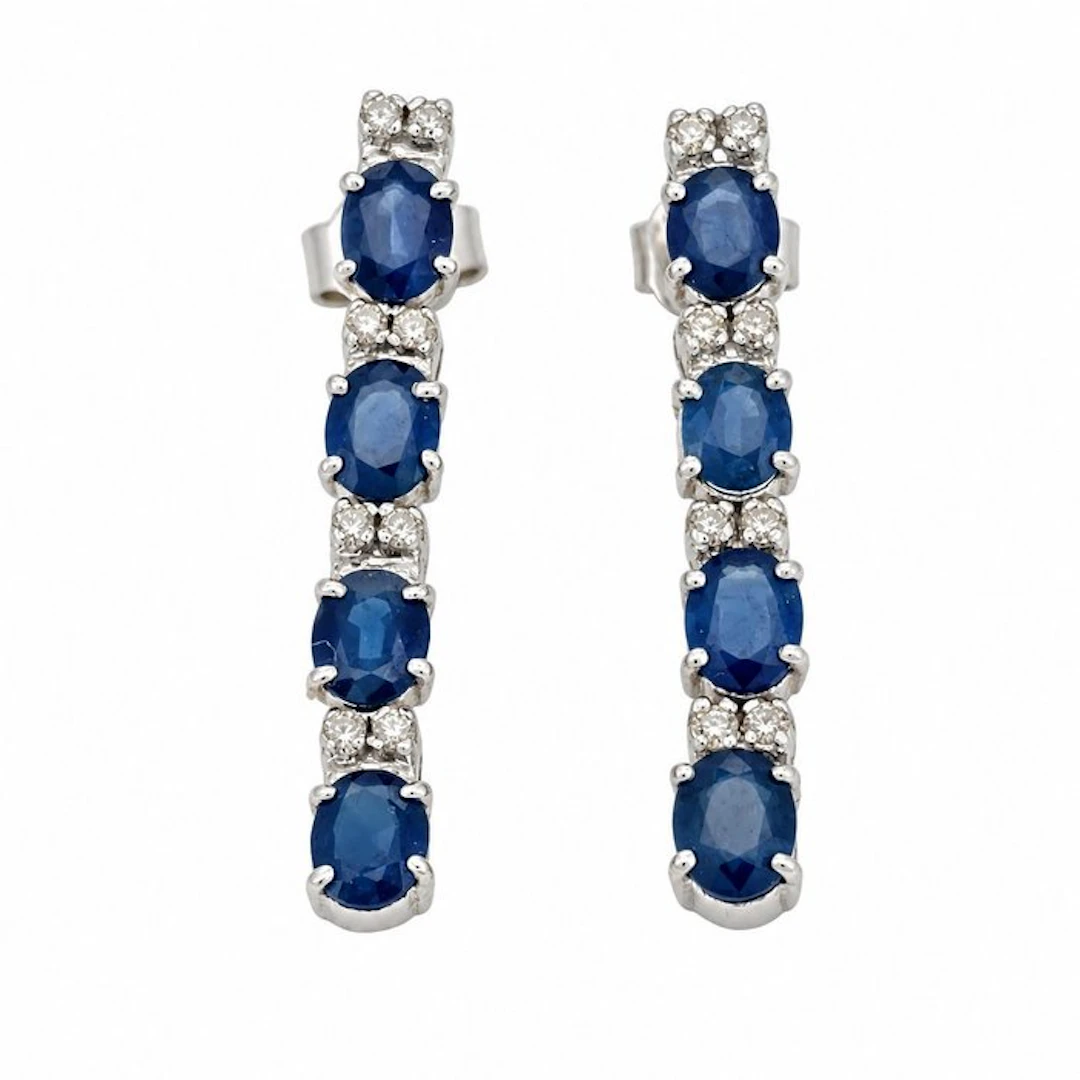No reserve price - Earrings - 18 kt