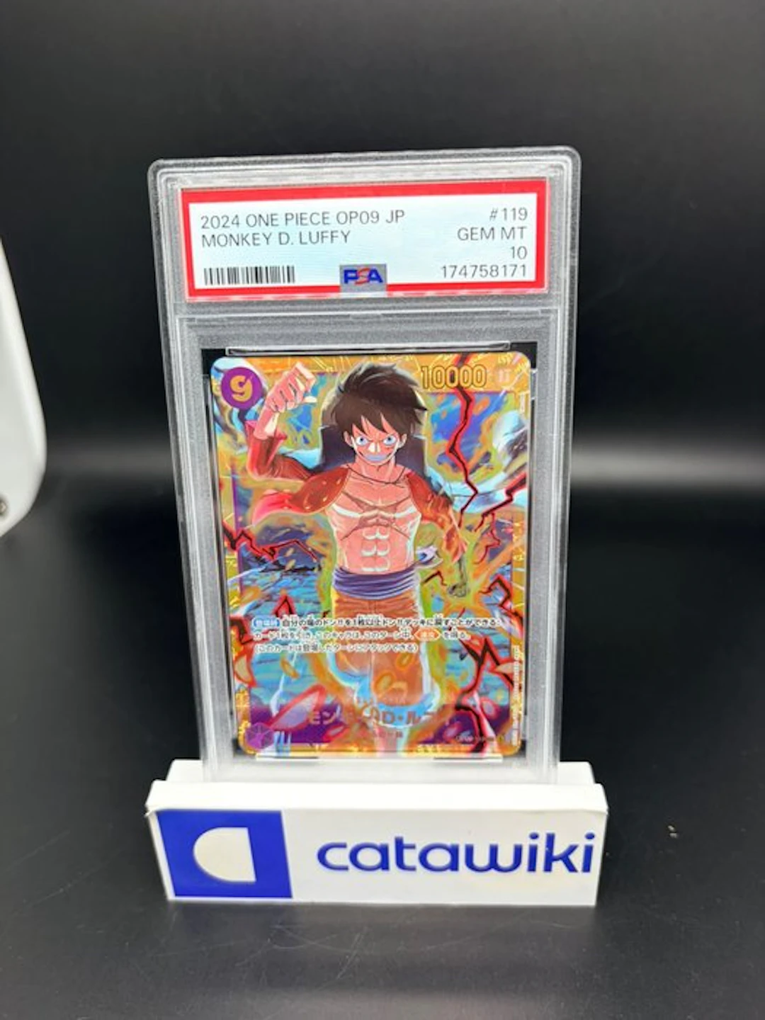 One Piece - 1 Graded card - Monkey D